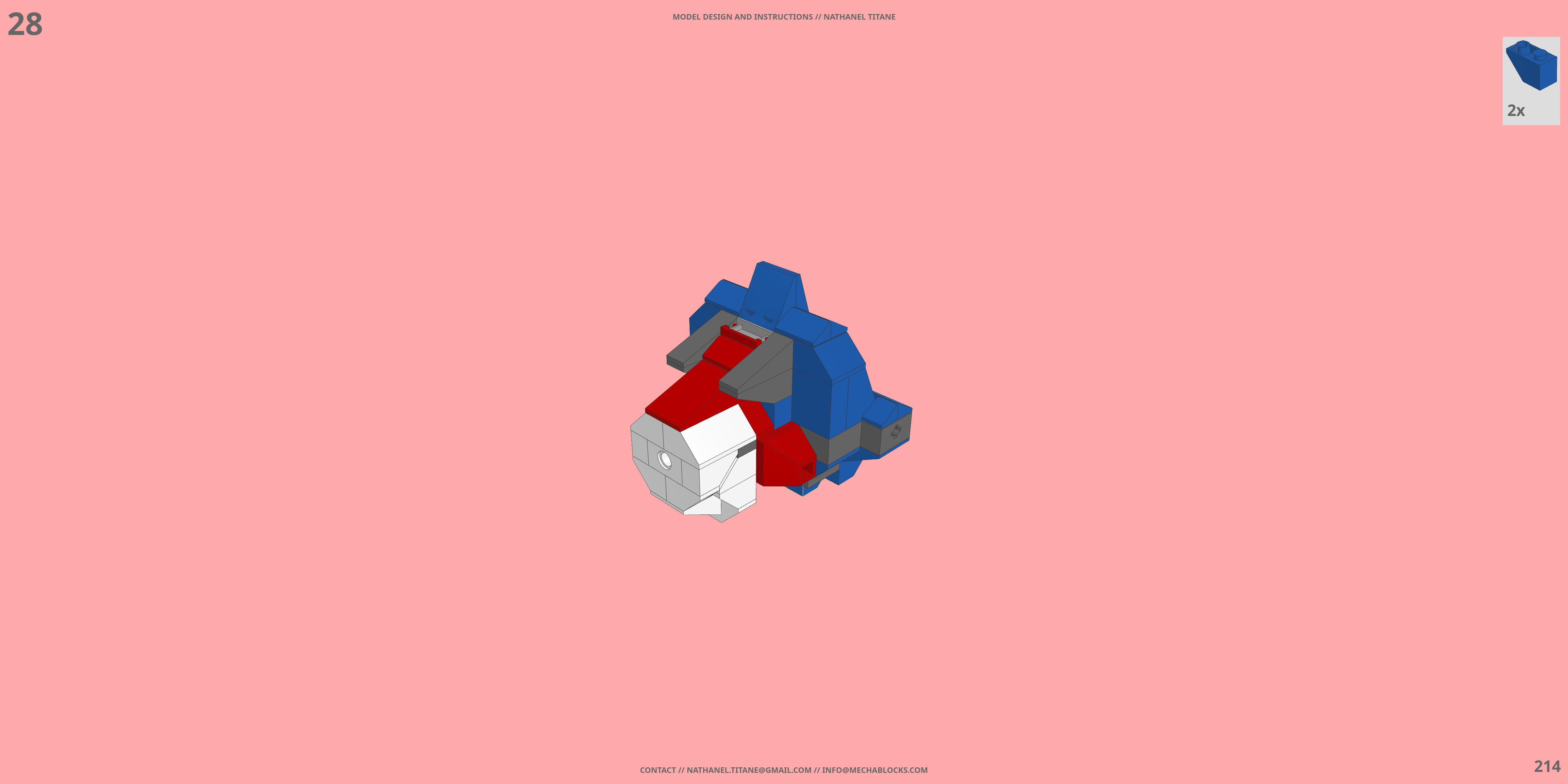GAT-X105 STRIKE // AILE LEGO® MOC - Instruction Sample - Page 5