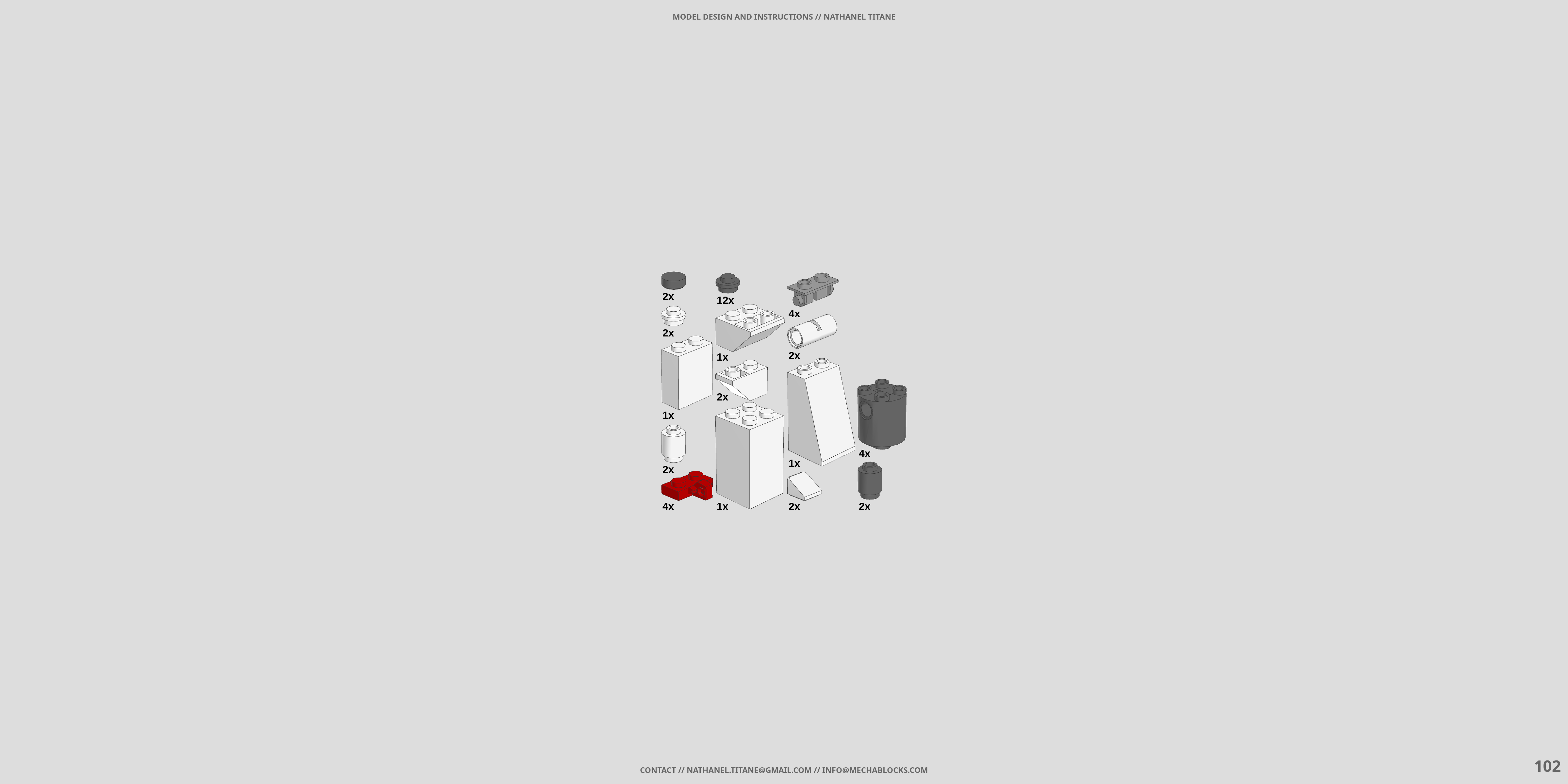 GAT-X105 STRIKE // AILE PACK LEGO® MOC - Instruction Sample - Page 6