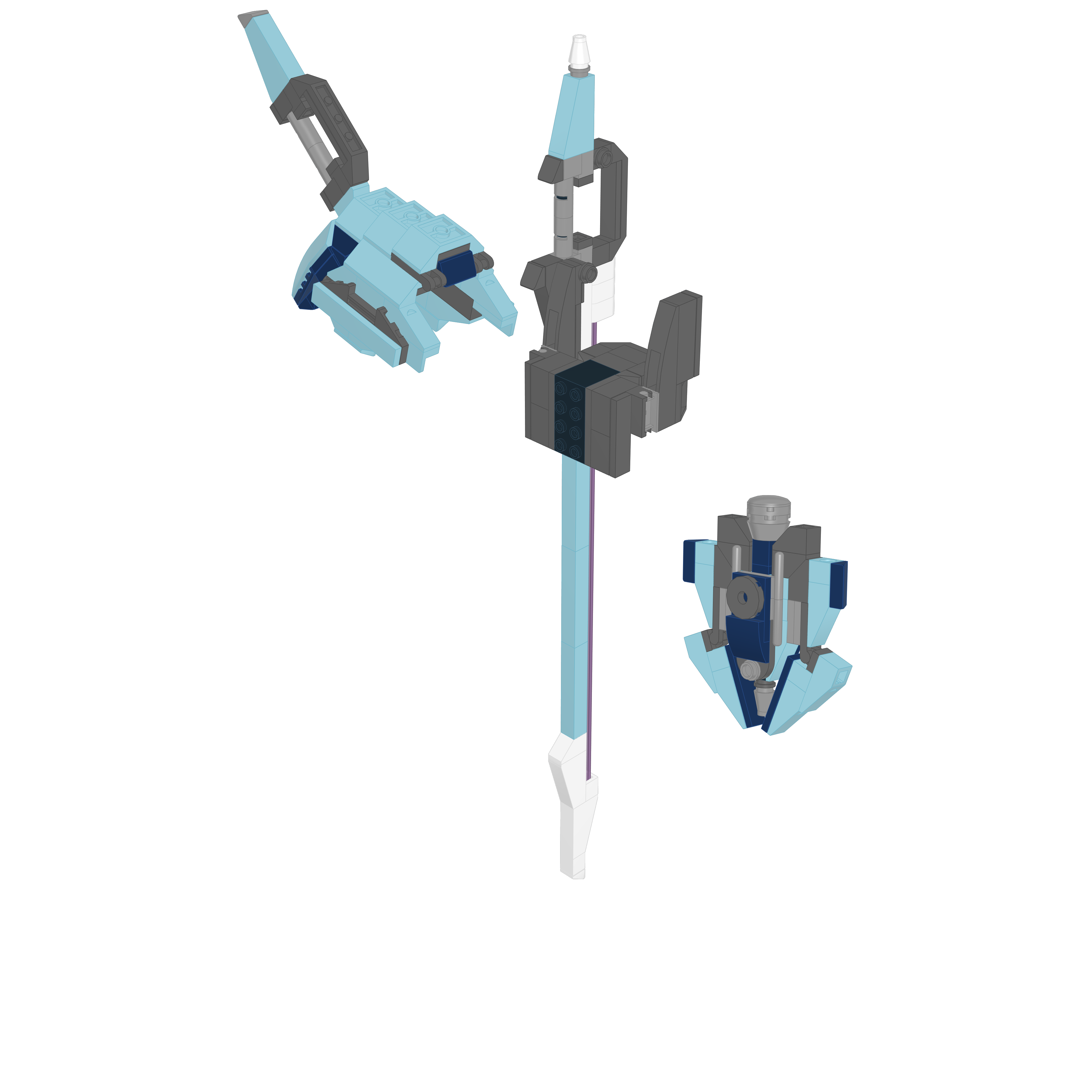 GAT-X105 STRIKE // STRIKE LEGO® MOC - PACK SWORD
