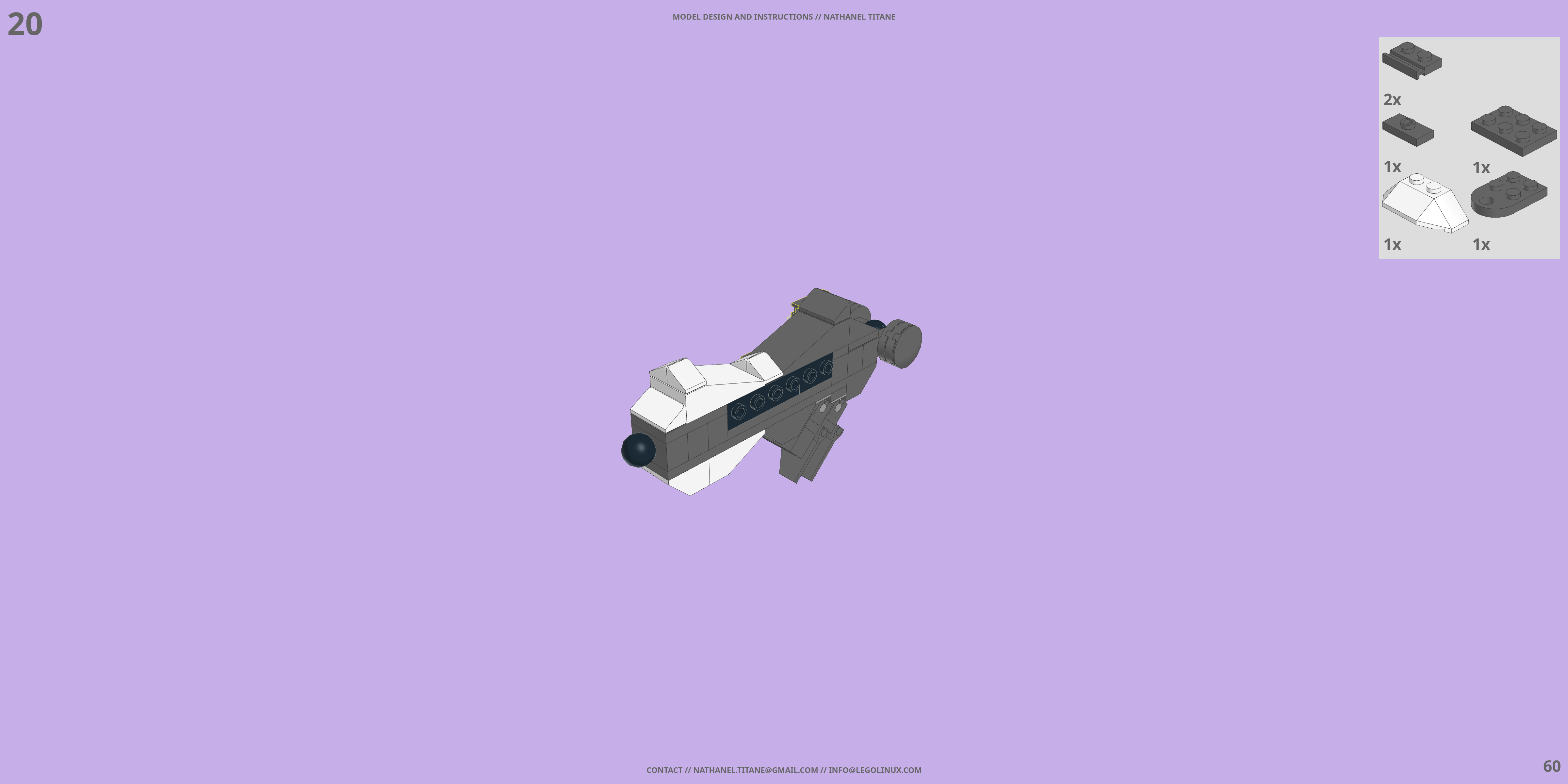 GAT-X105 STRIKE // STRIKE LEGO® MOC - Instruction Sample - Page 2