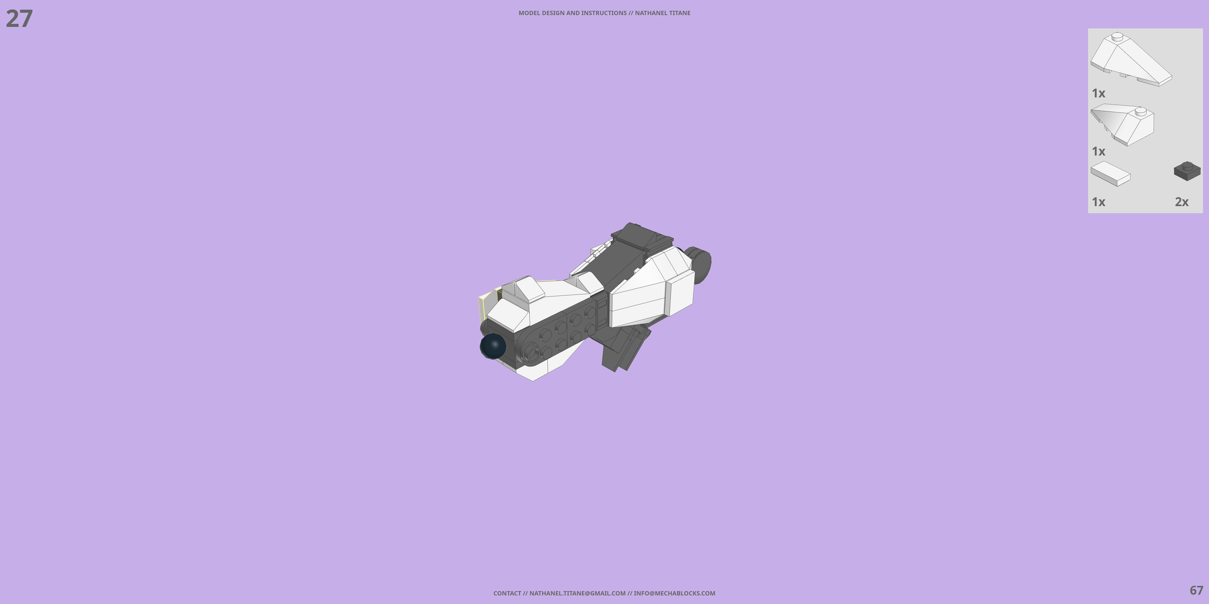 GAT-X105 STRIKE // STRIKE LEGO® MOC - Instruction Sample - Page 2