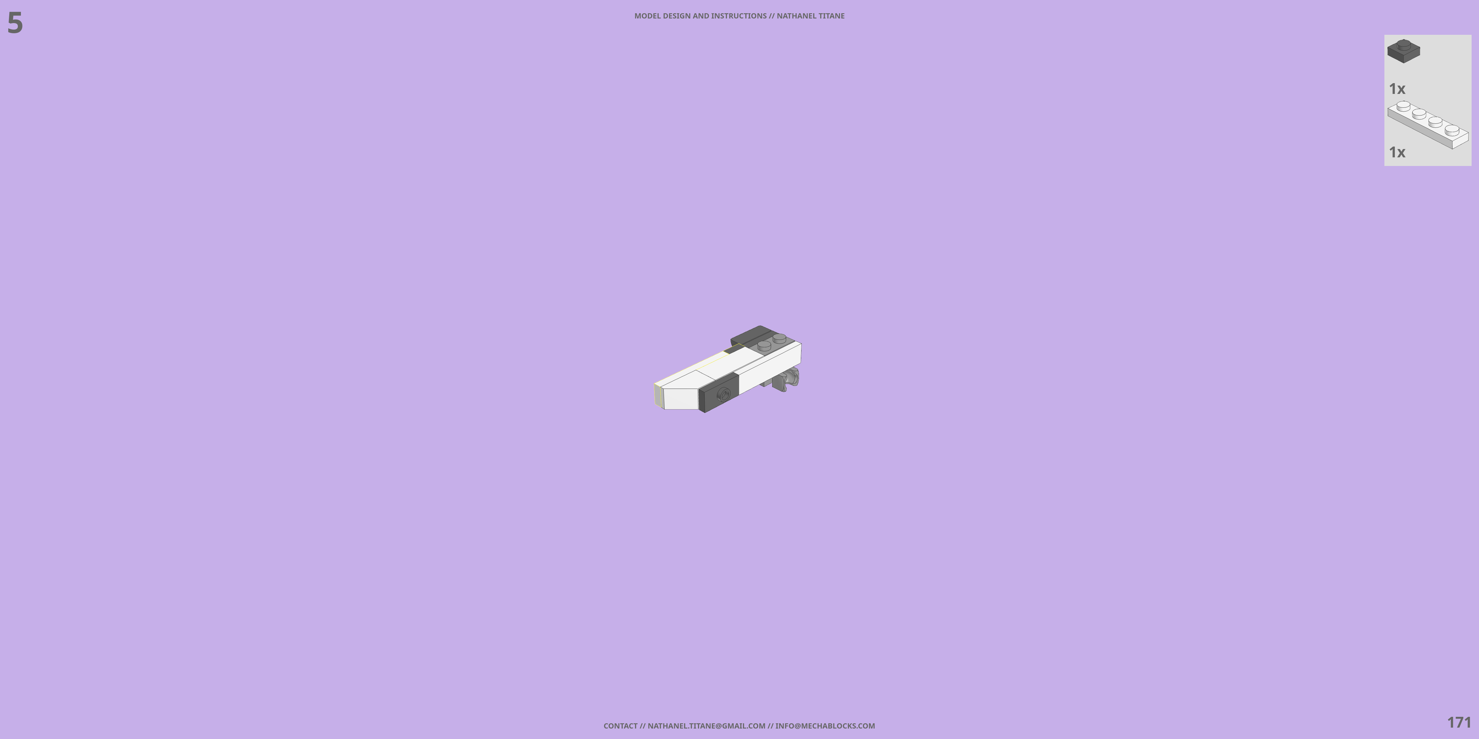 GAT-X105 STRIKE // STRIKE LEGO® MOC - Instruction Sample - Page 5