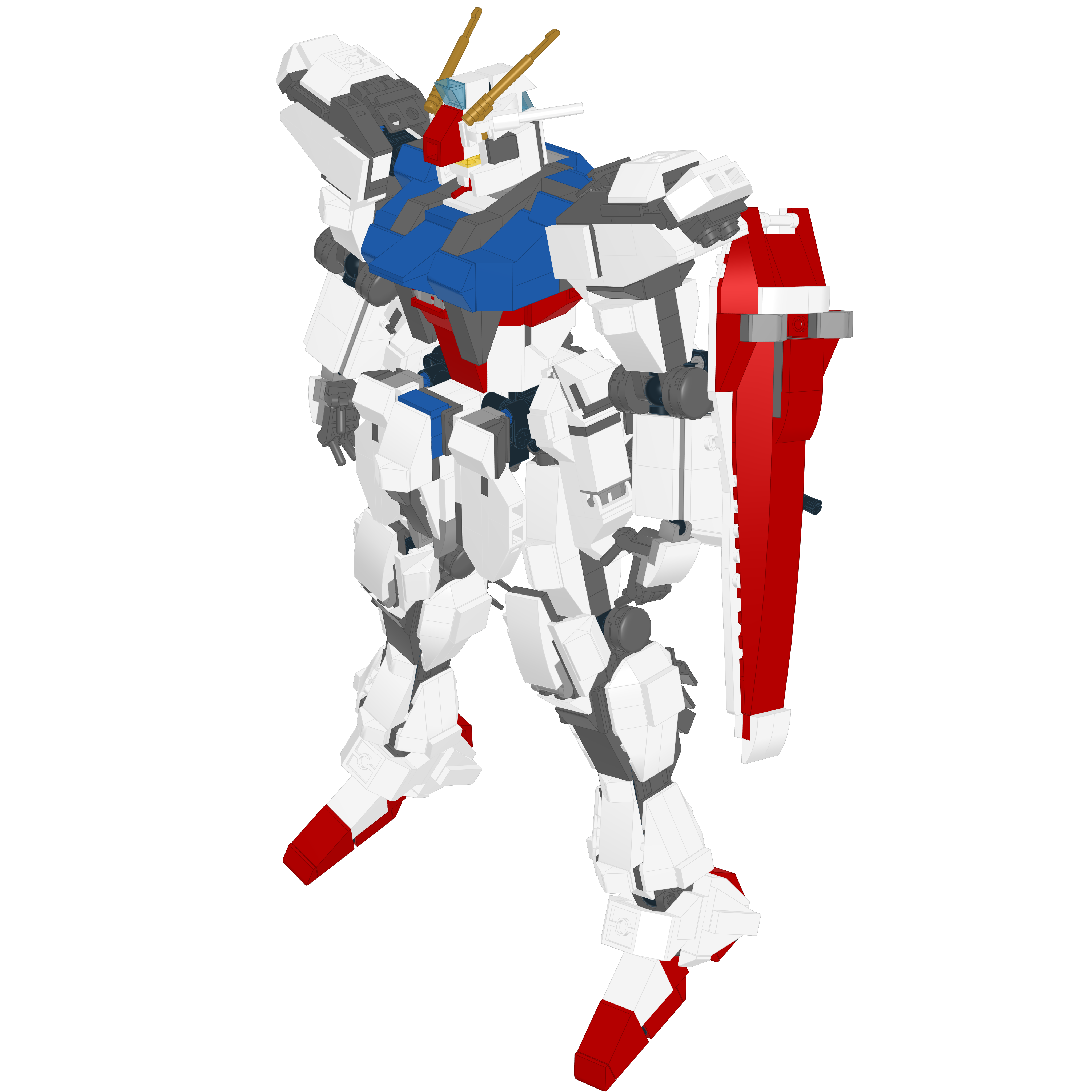 GAT-X105 STRIKE // AILE LEGO® MOC - STRIKE