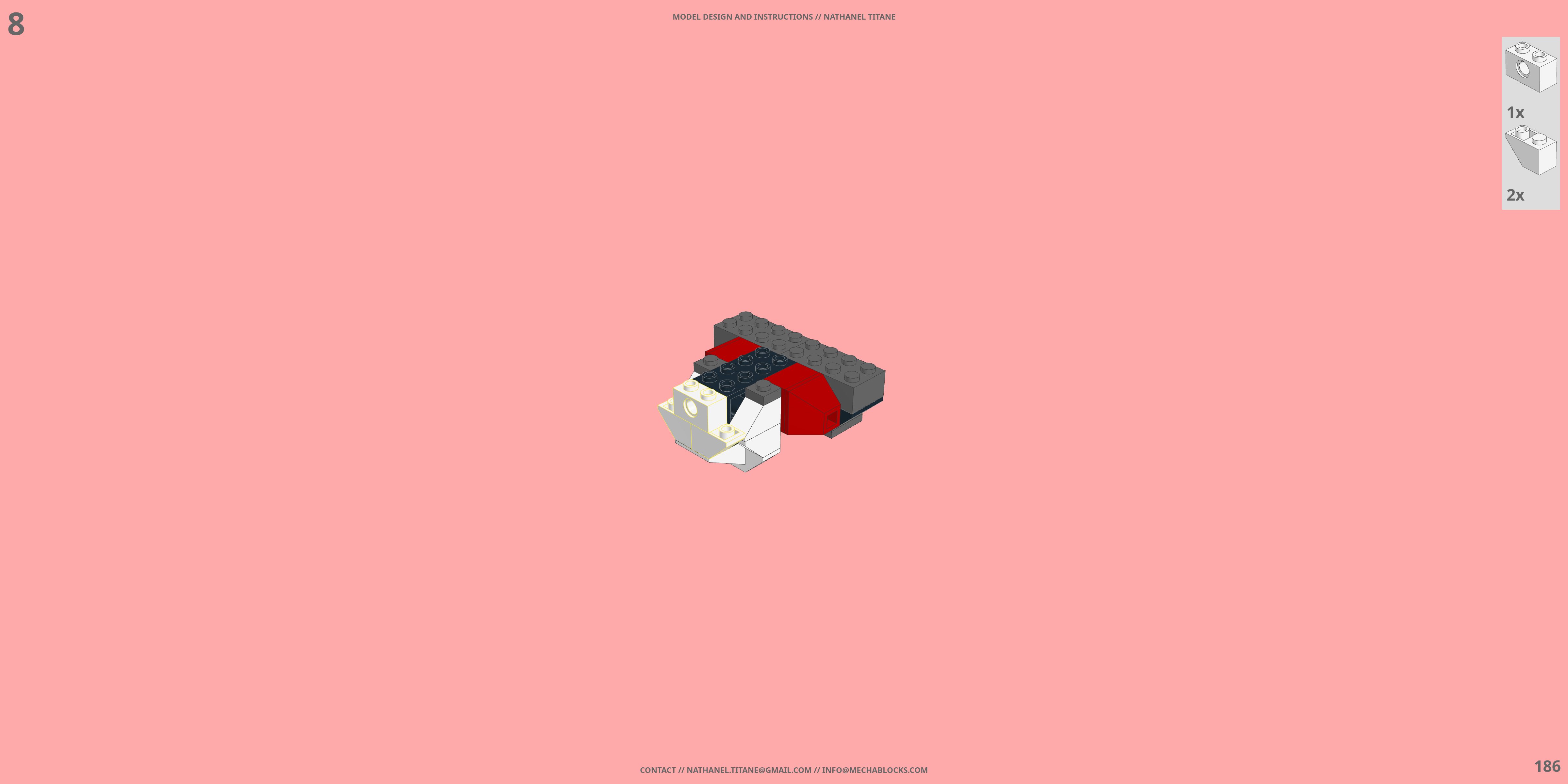 GAT-X105E STRIKE NOIR LEGO® MOC - Instruction Sample - Page 5
