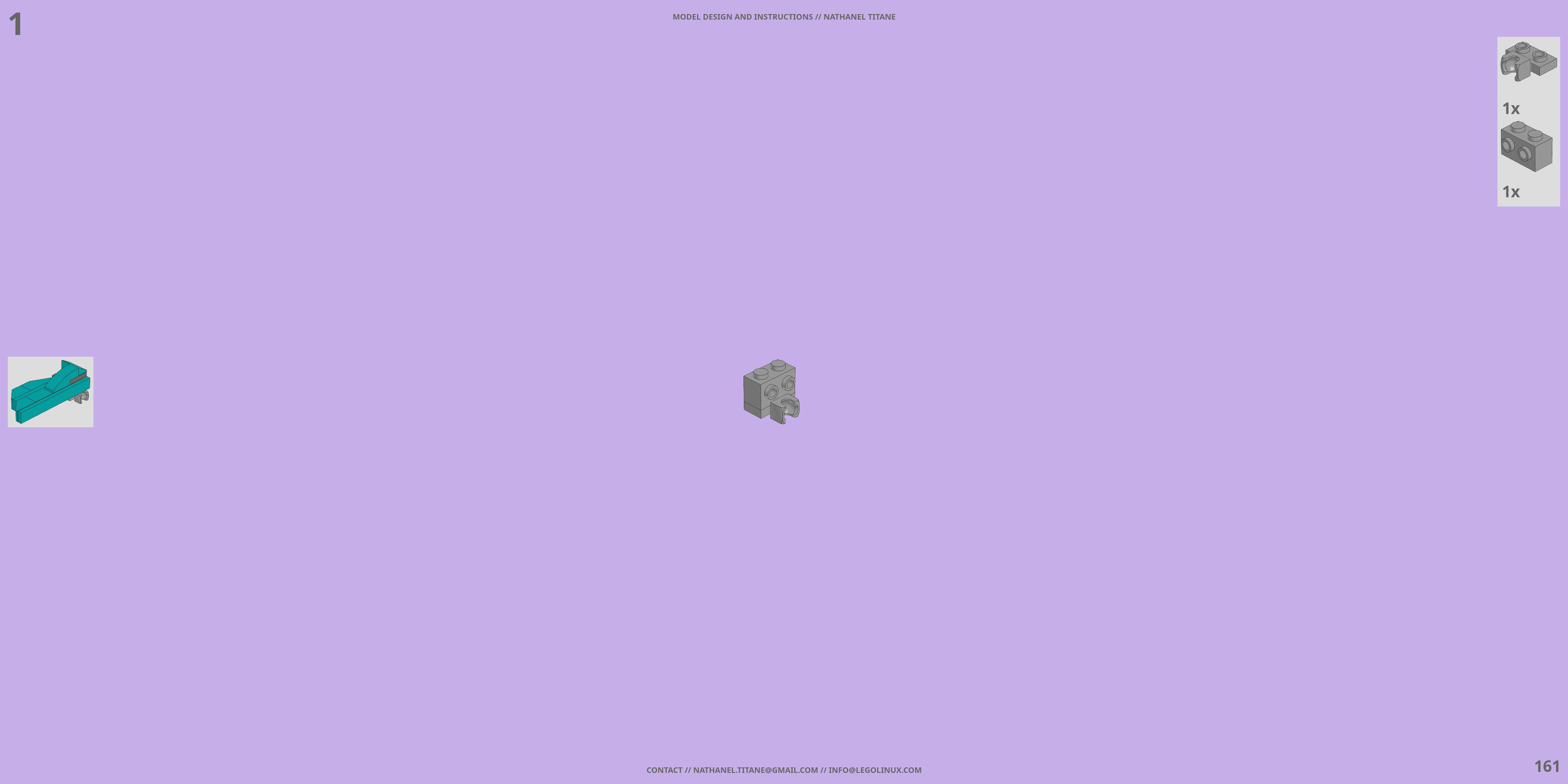 GAT-X131 CALAMITY LEGO® MOC - Instruction Sample - Page 5