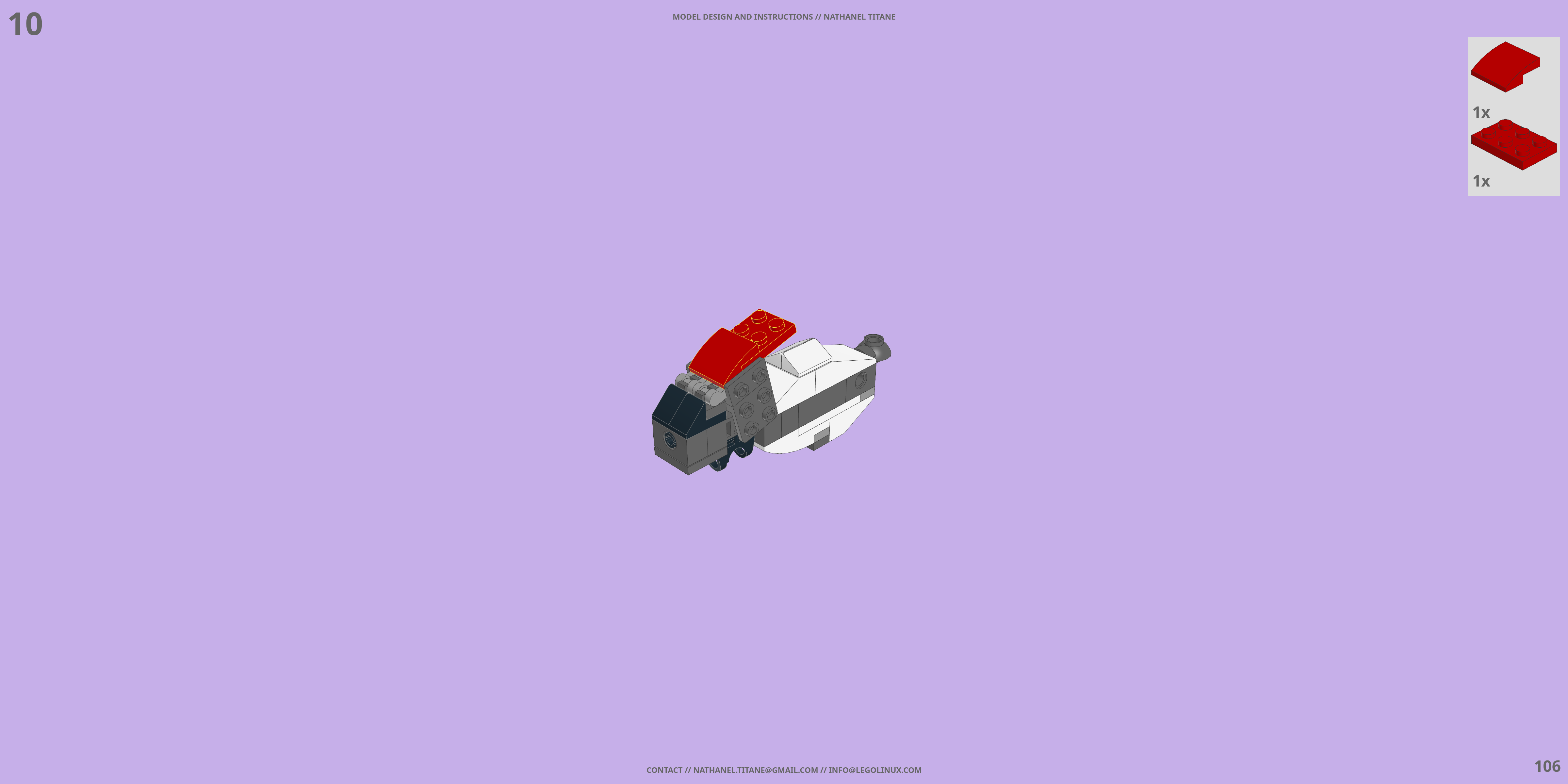 GAT-X133 SWORD CALAMITY LEGO® MOC - Instruction Sample - Page 4