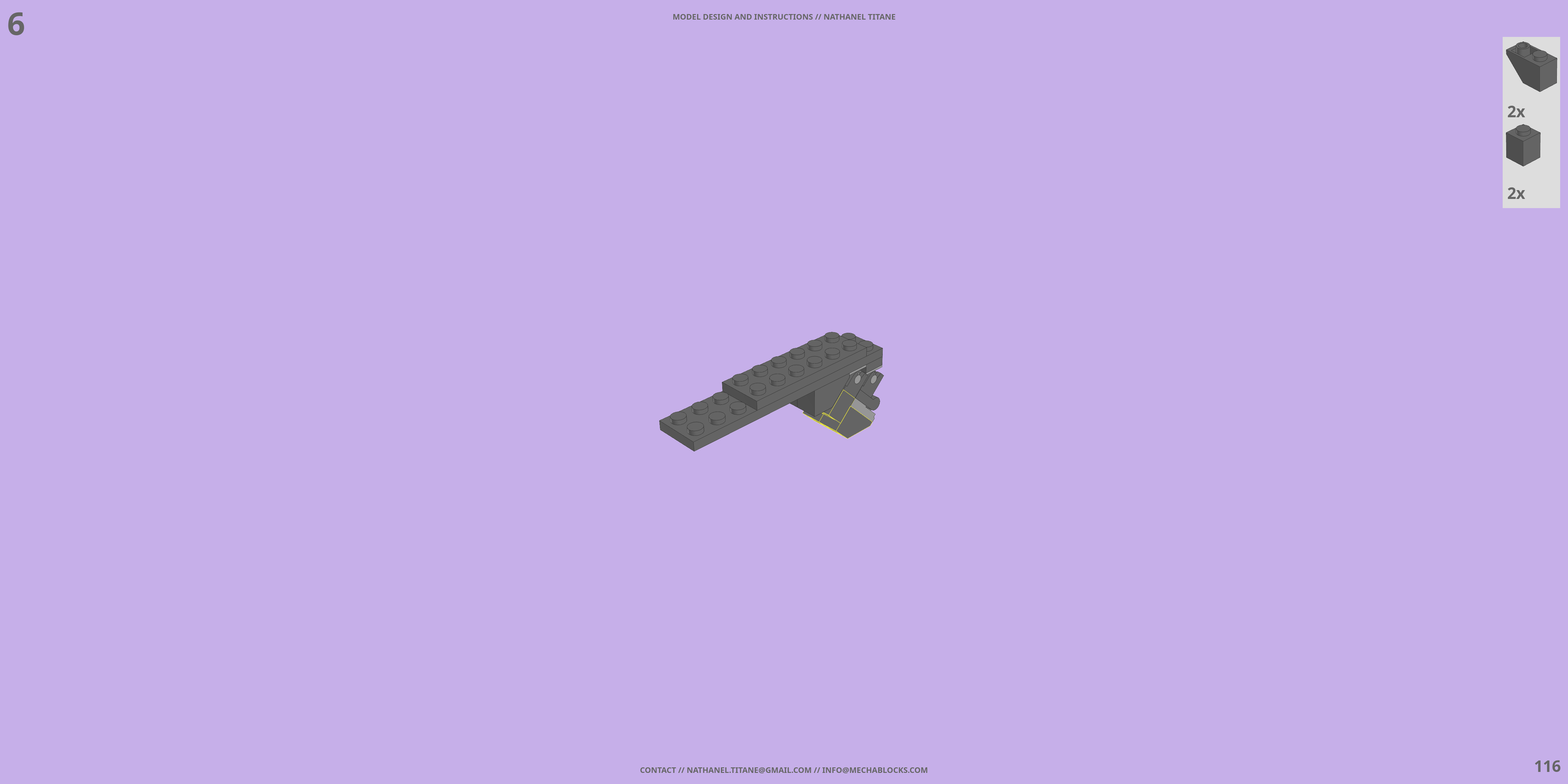 GAT-X133 SWORD CALAMITY LEGO® MOC - Instruction Sample - Page 4