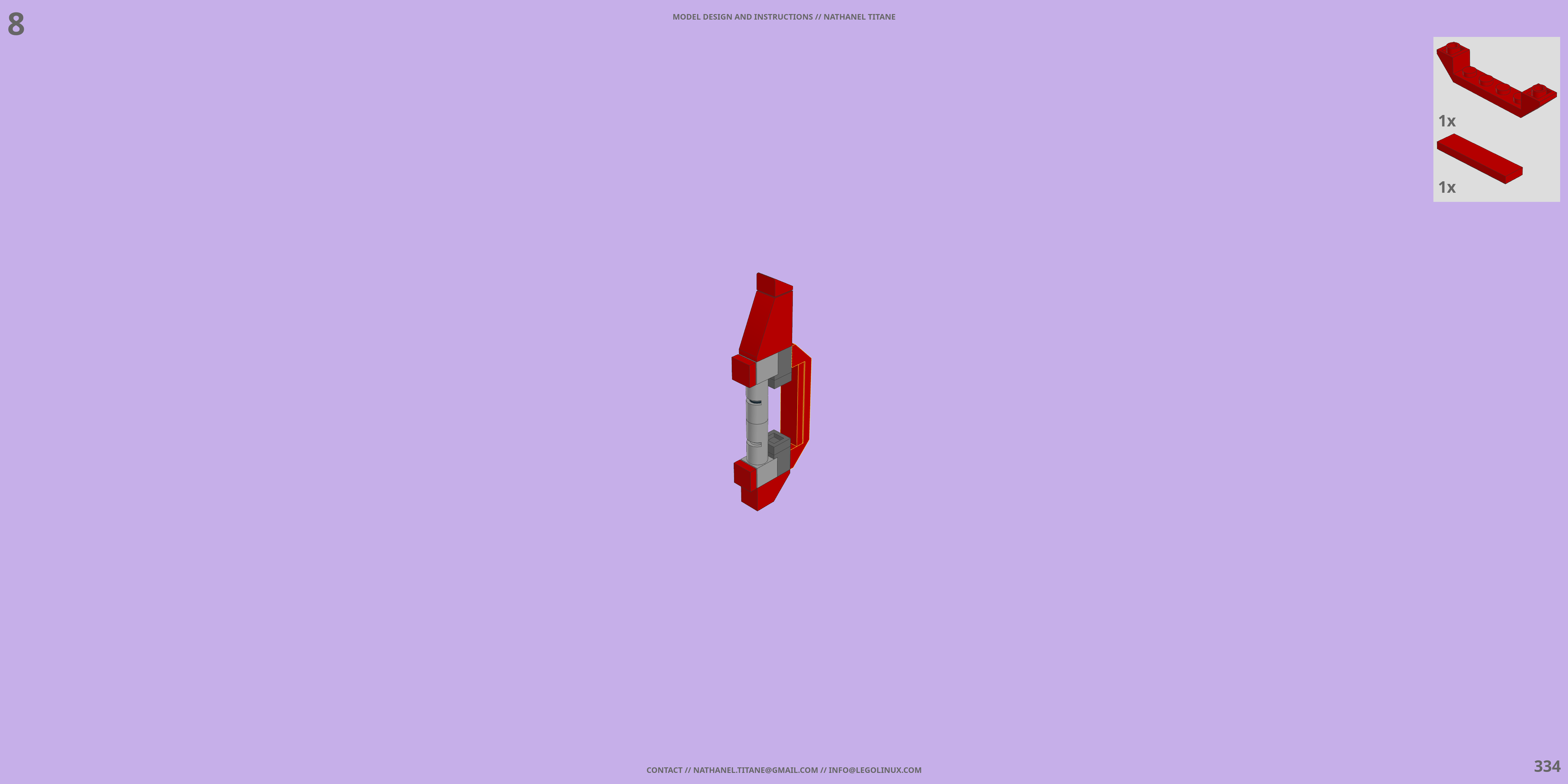 GAT-X133 SWORD CALAMITY LEGO® MOC - Instruction Sample - Page 6