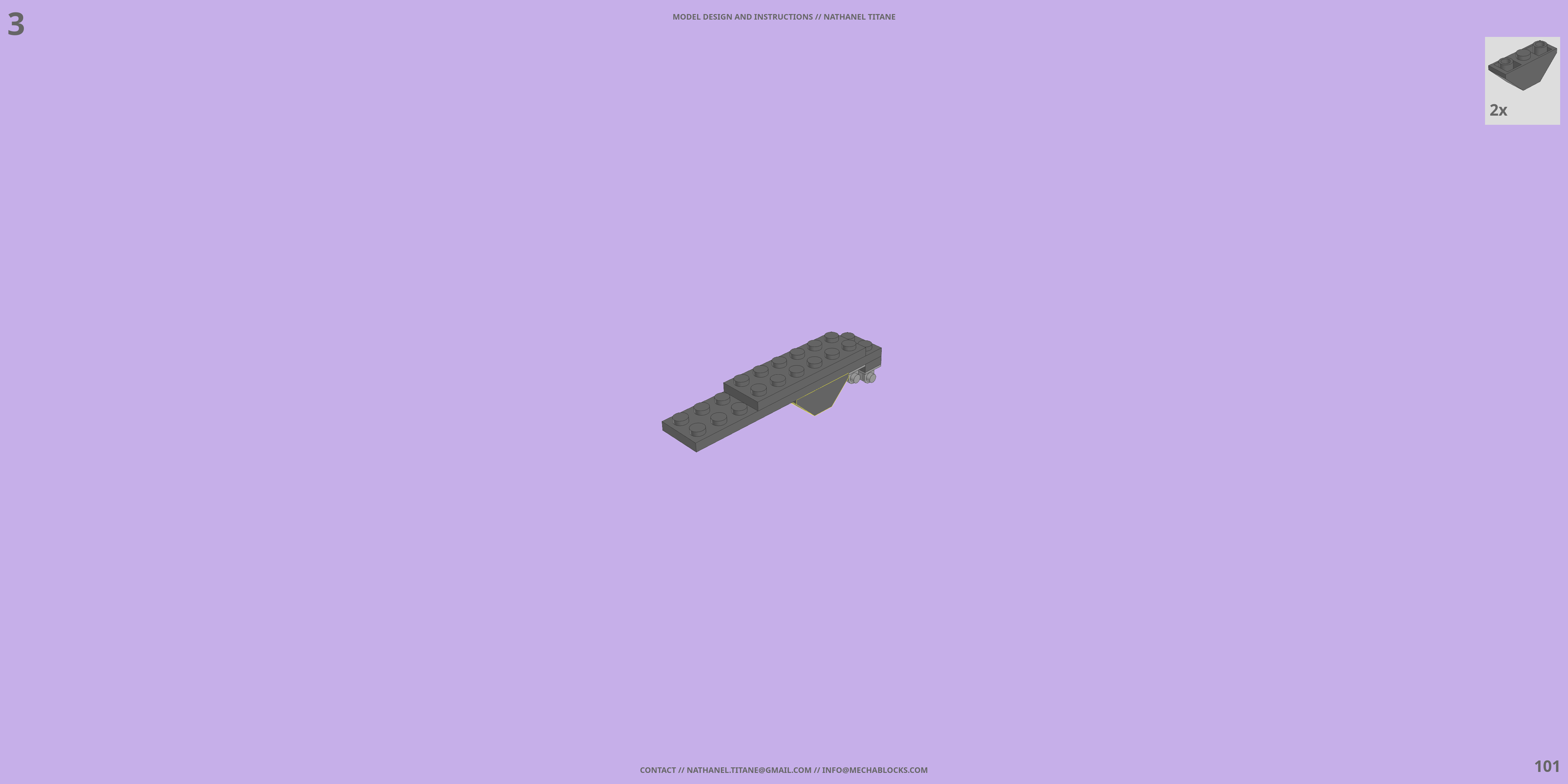 GX-9900 DV DIVIDER LEGO® MOC - Instruction Sample - Page 3