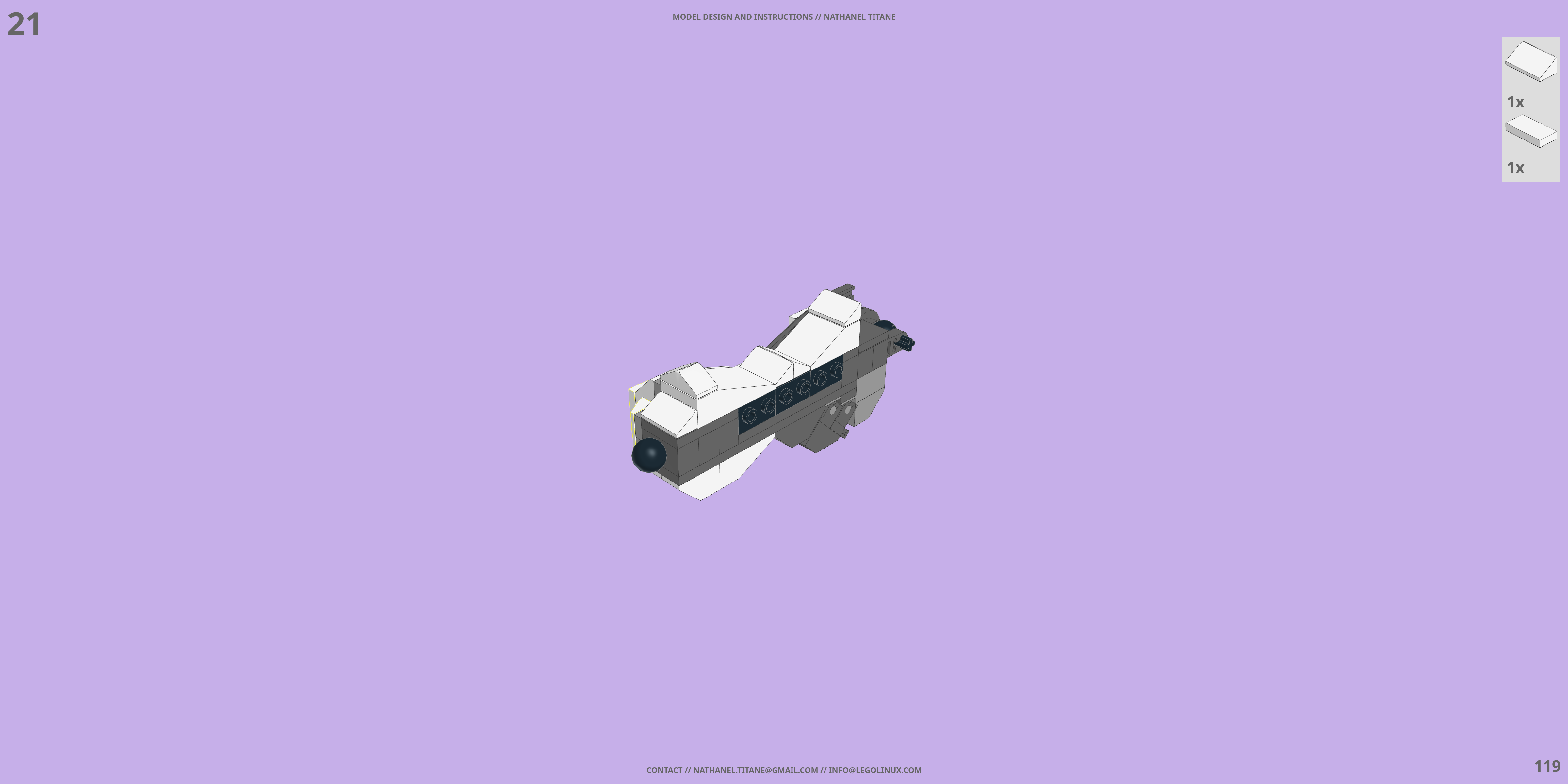 GX-9900 DV DIVIDER LEGO® MOC - Instruction Sample - Page 4
