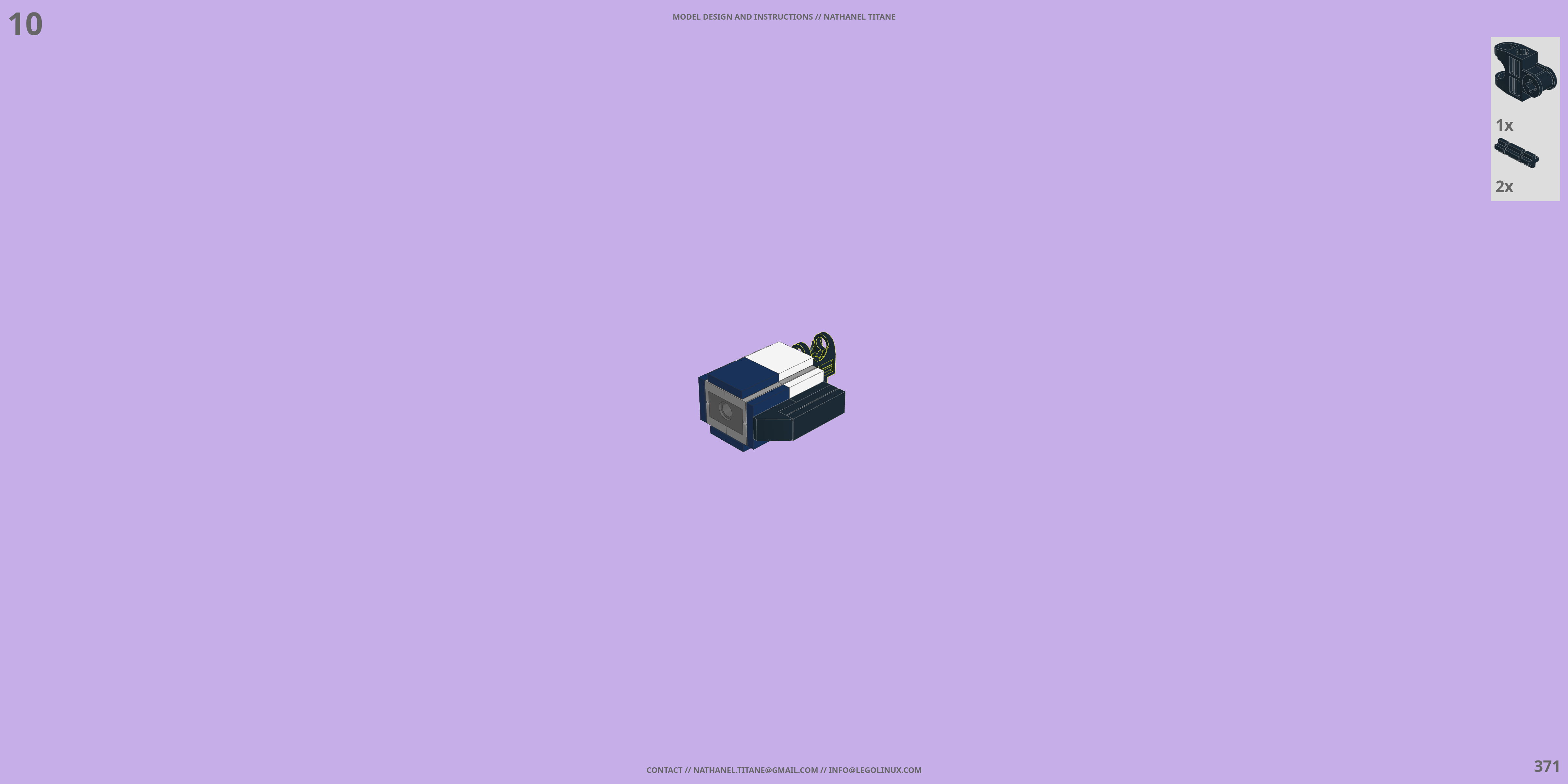 GX-9900 DV DIVIDER LEGO® MOC - Instruction Sample - Page 6
