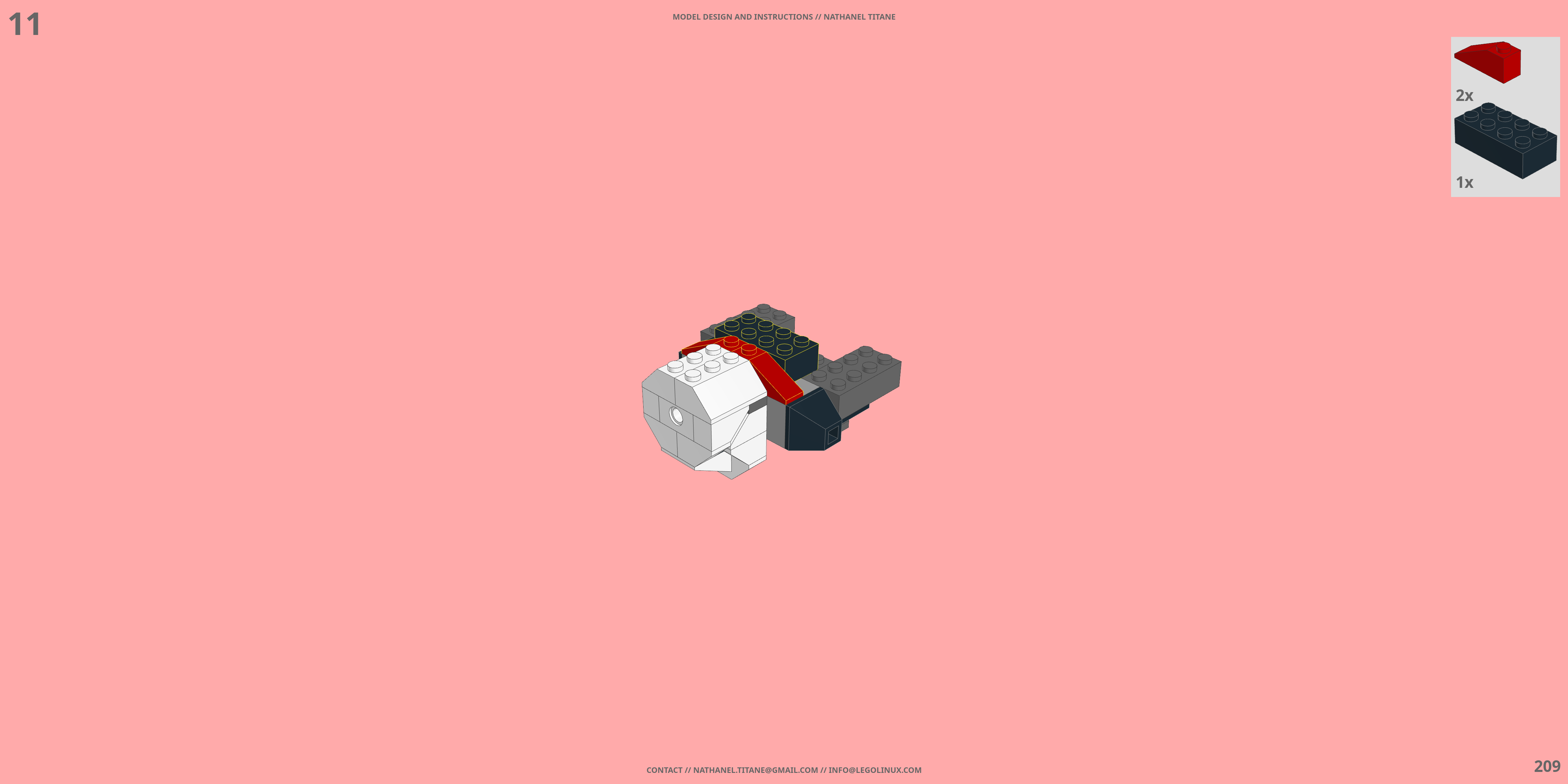 GX-9901 DX DOUBLE-X LEGO® MOC - Instruction Sample - Page 5