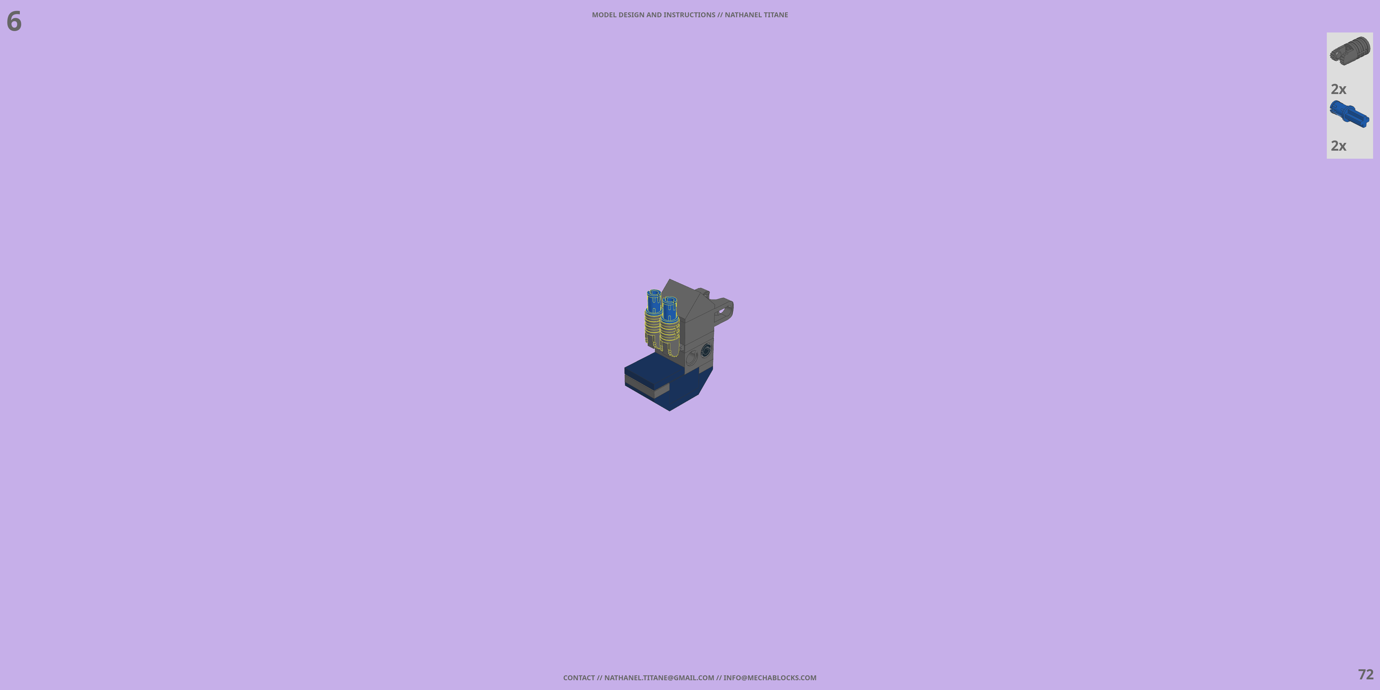 ZGMF-X56S IMPULSE // BLAST LEGO® MOC - Instruction Sample - Page 2