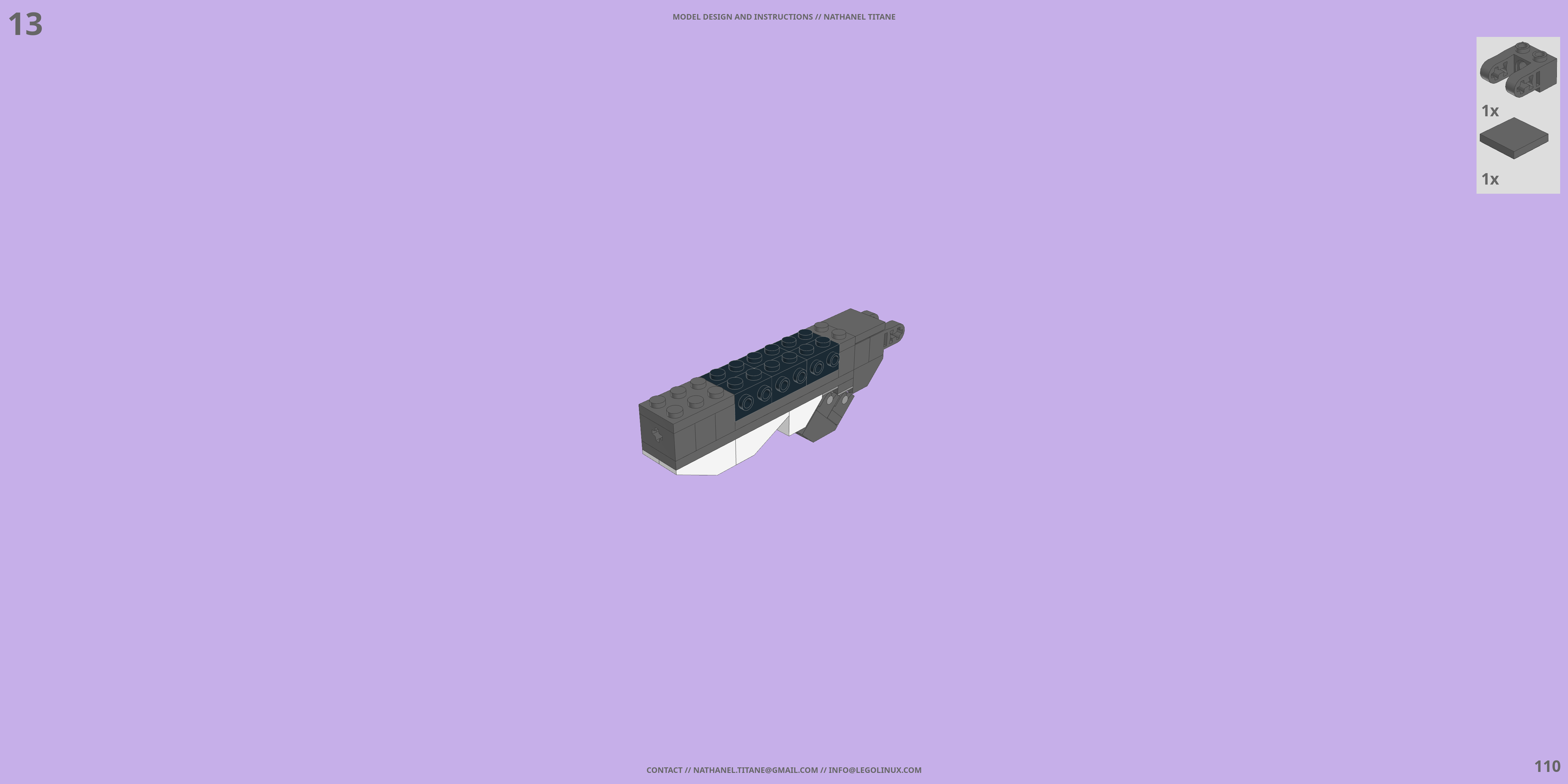 ZGMF-X56S IMPULSE // BLAST LEGO® MOC - Instruction Sample - Page 4