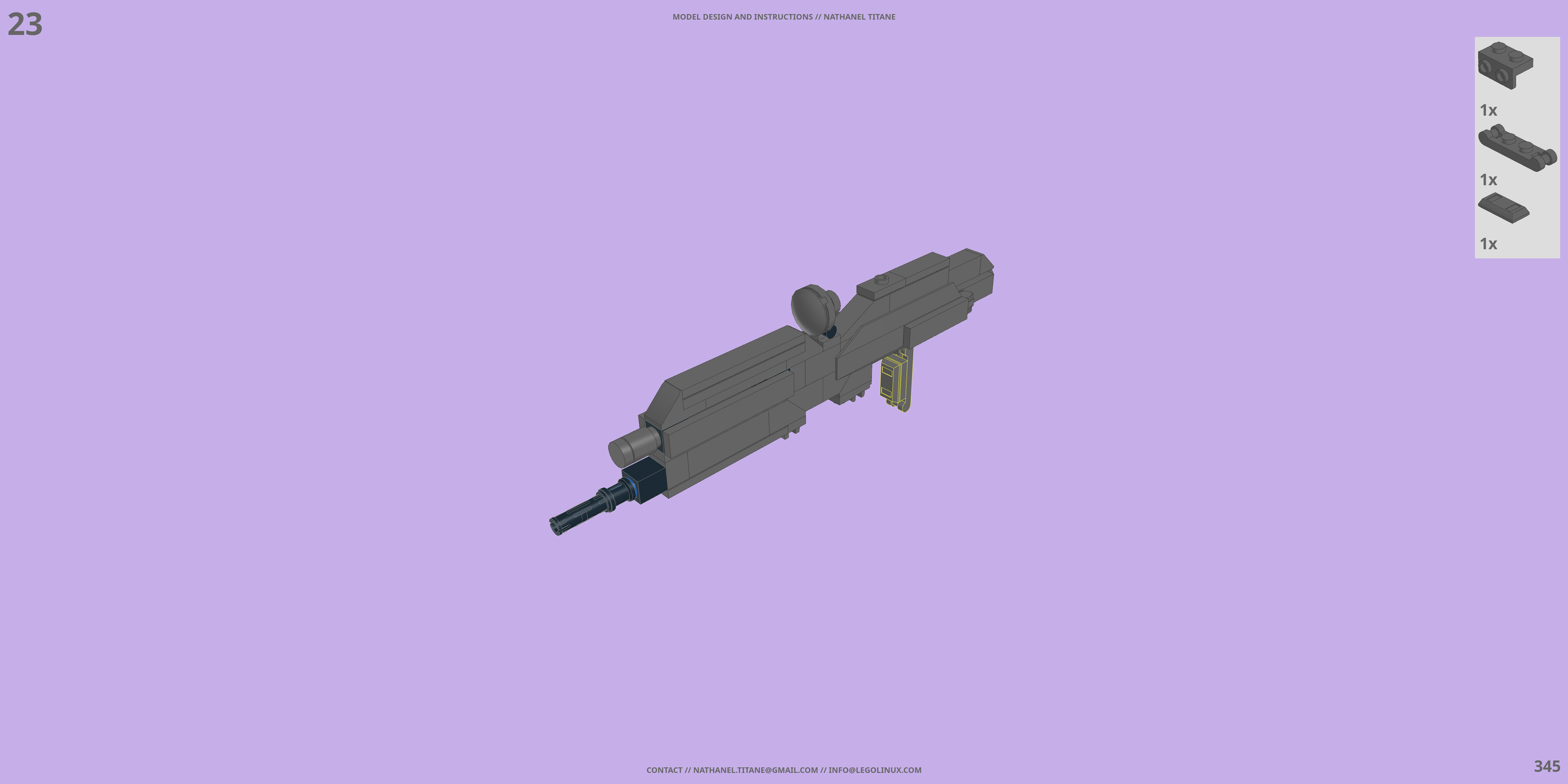ZGMF-X56S IMPULSE // BLAST LEGO® MOC - Instruction Sample - Page 6