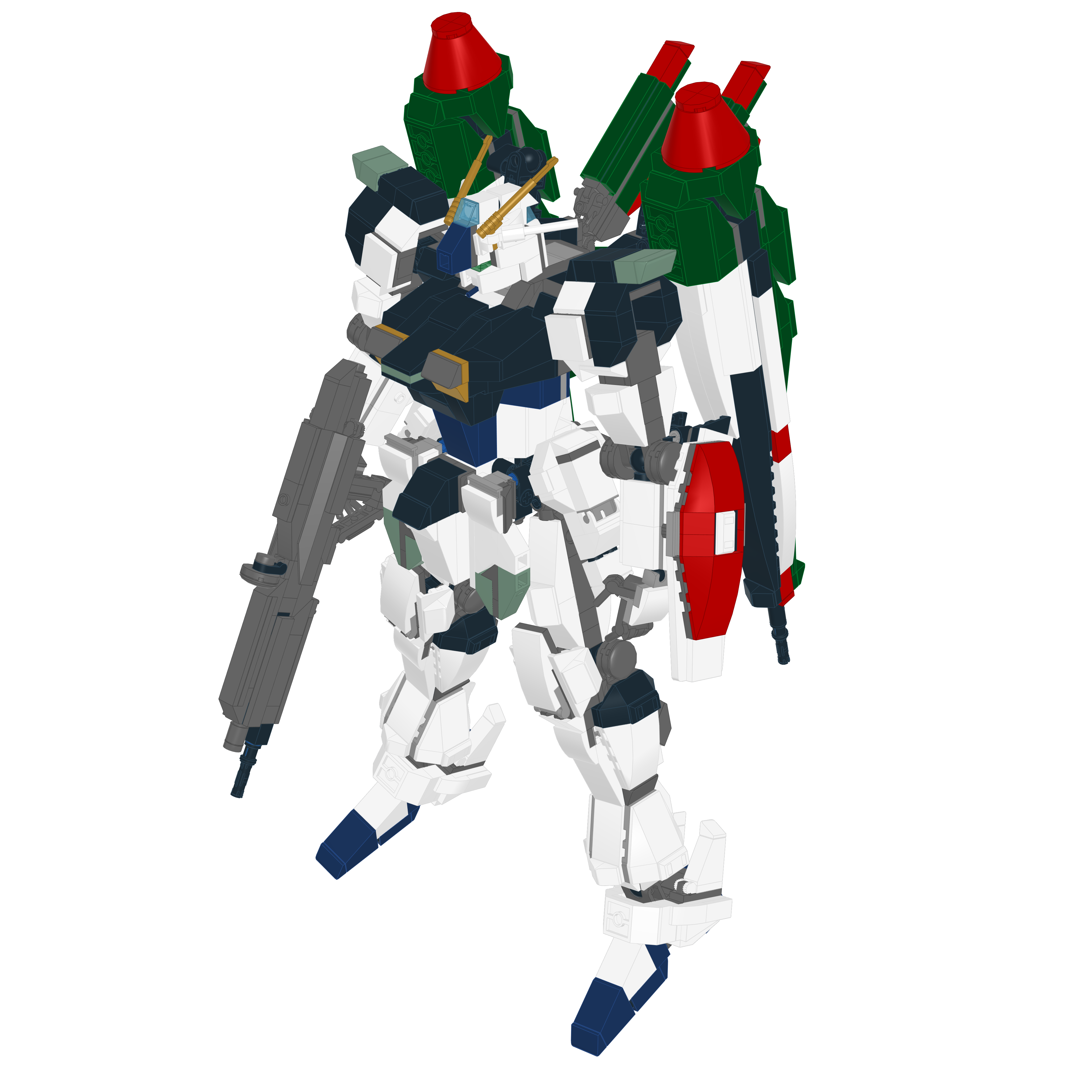 ZGMF-X56S IMPULSE // FORCE LEGO® MOC - BLAST