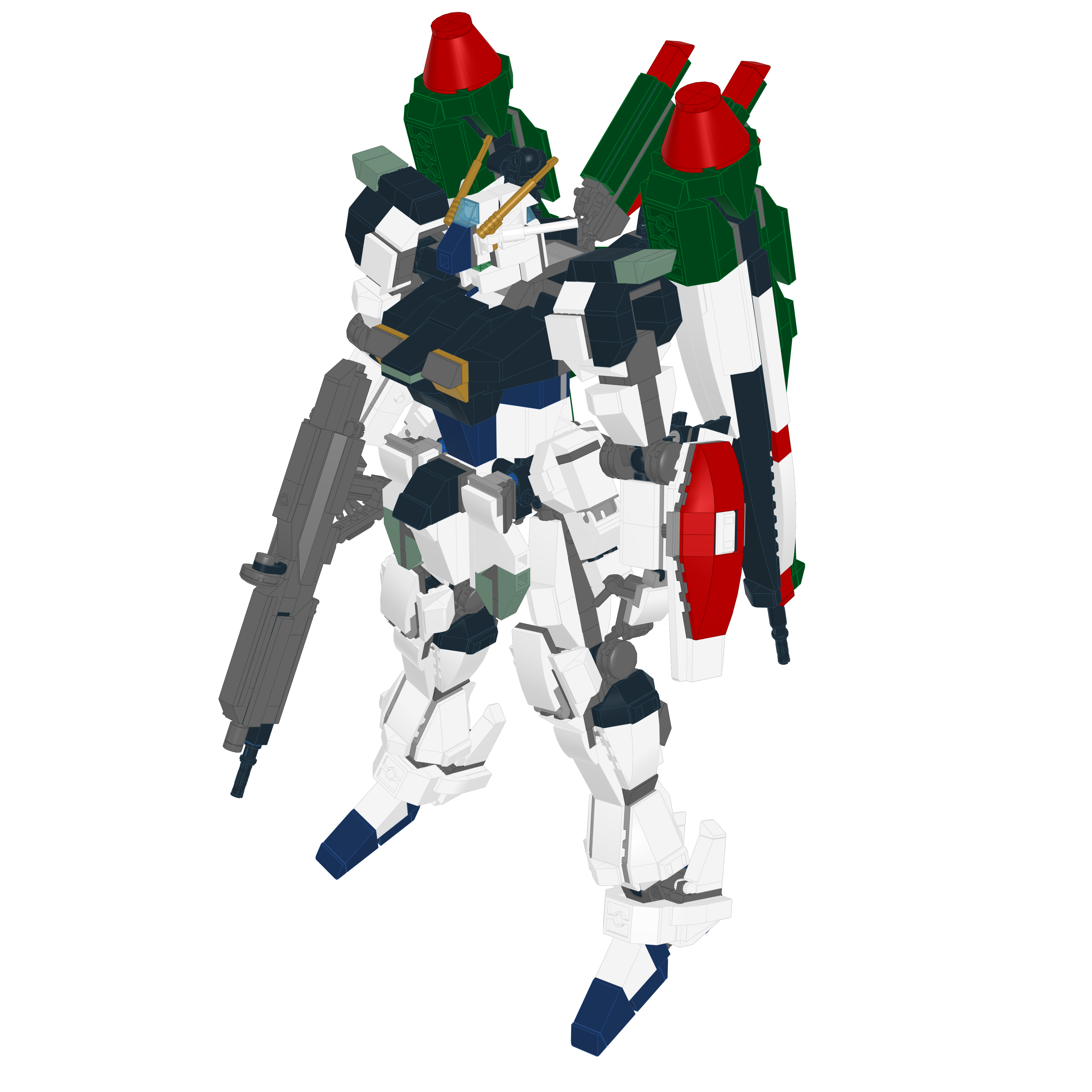 ZGMF-X56S IMPULSE // IMPULSE LEGO® MOC - BLAST