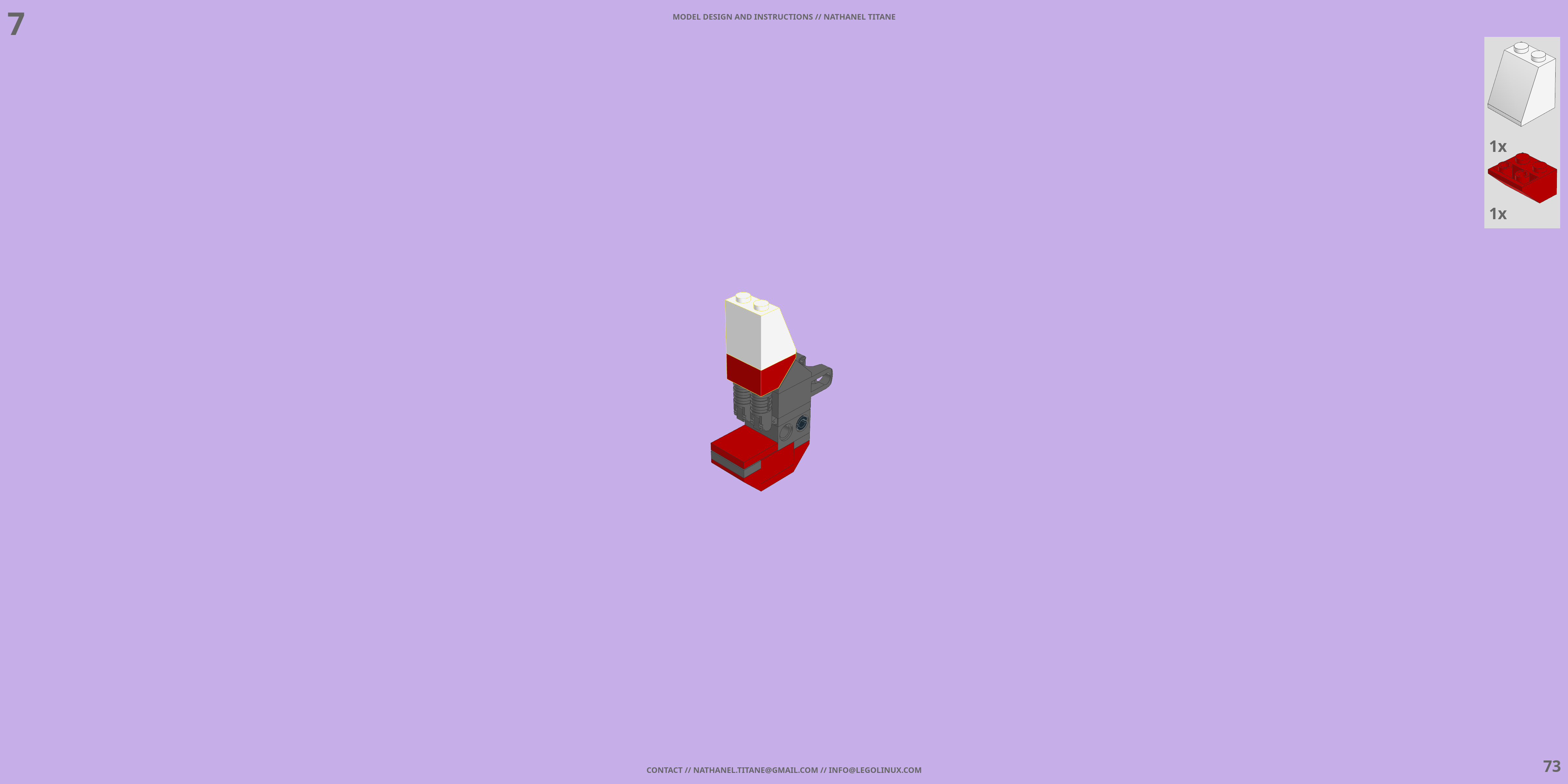 ZGMF-X56S IMPULSE // FORCE LEGO® MOC - Instruction Sample - Page 3