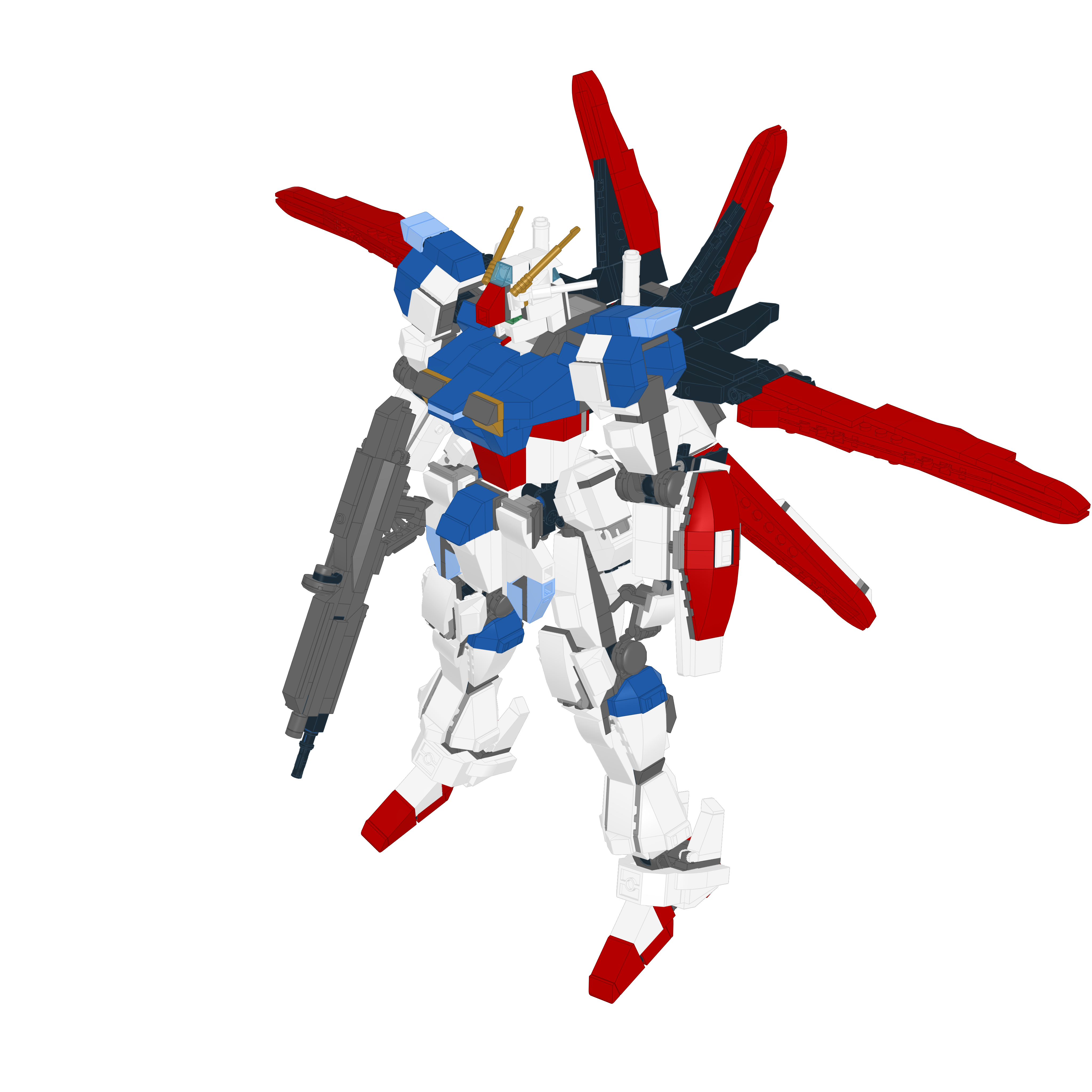 ZGMF-X56S IMPULSE // IMPULSE LEGO® MOC - FORCE