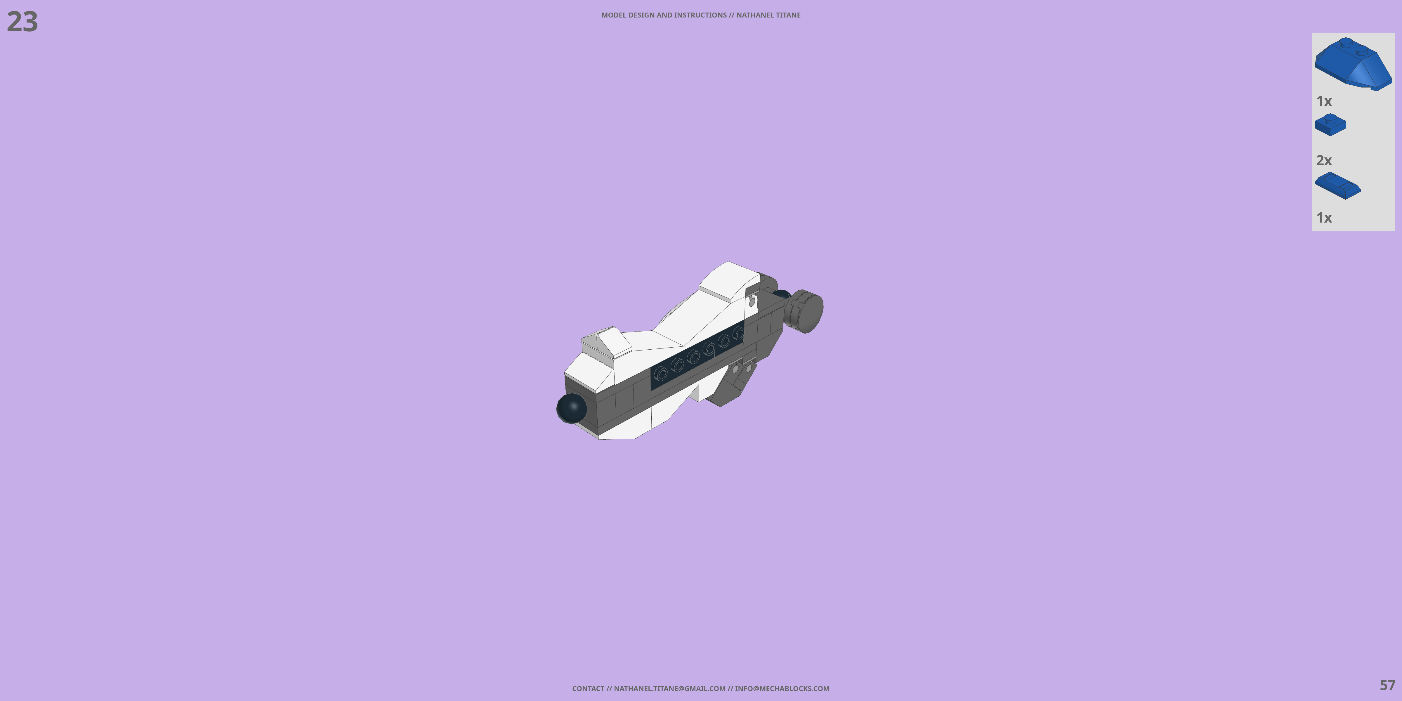 ZGMF-X56S IMPULSE // IMPULSE LEGO® MOC - Instruction Sample - Page 2