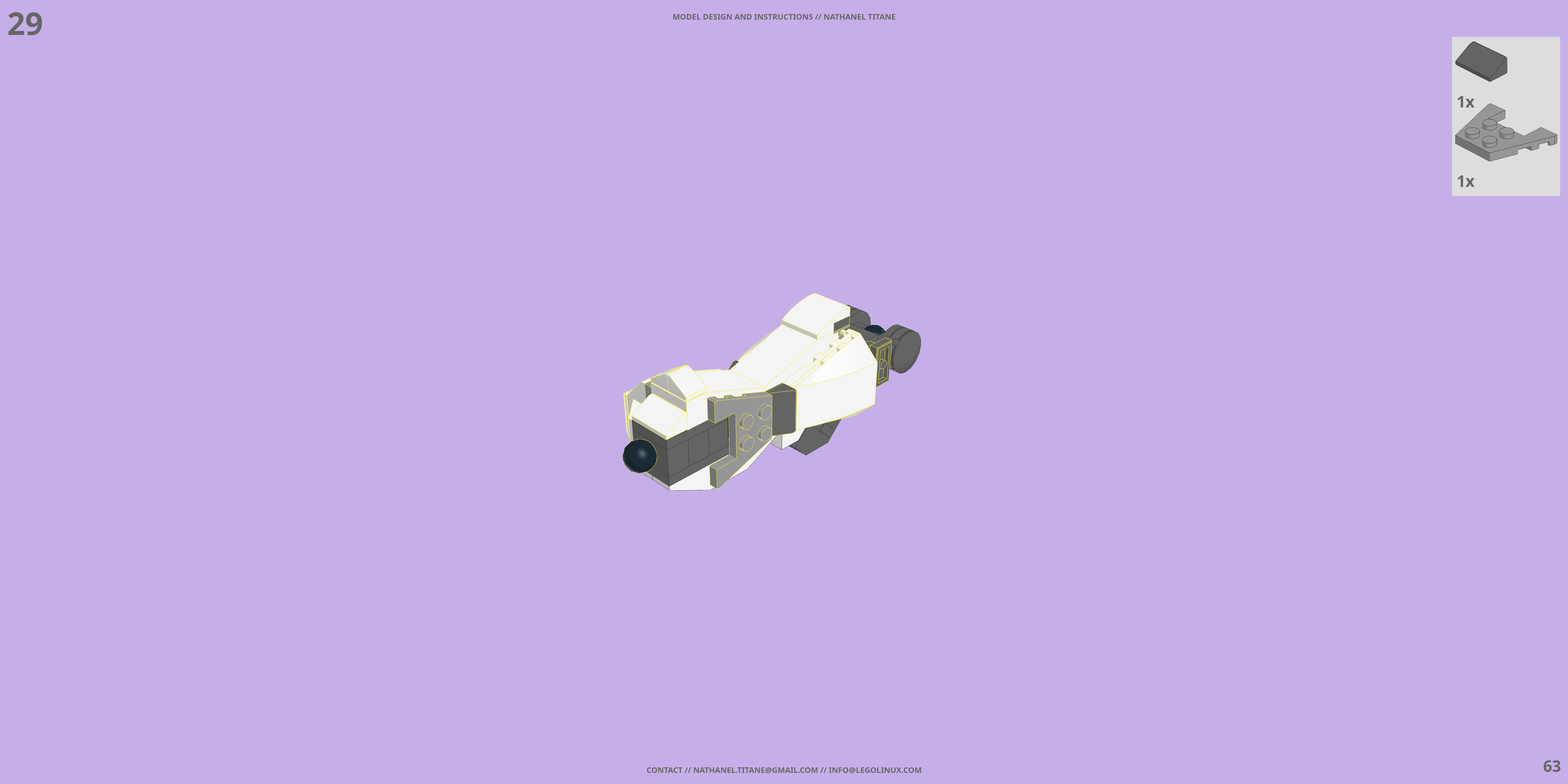 ZGMF-X56S IMPULSE // IMPULSE LEGO® MOC - Instruction Sample - Page 3