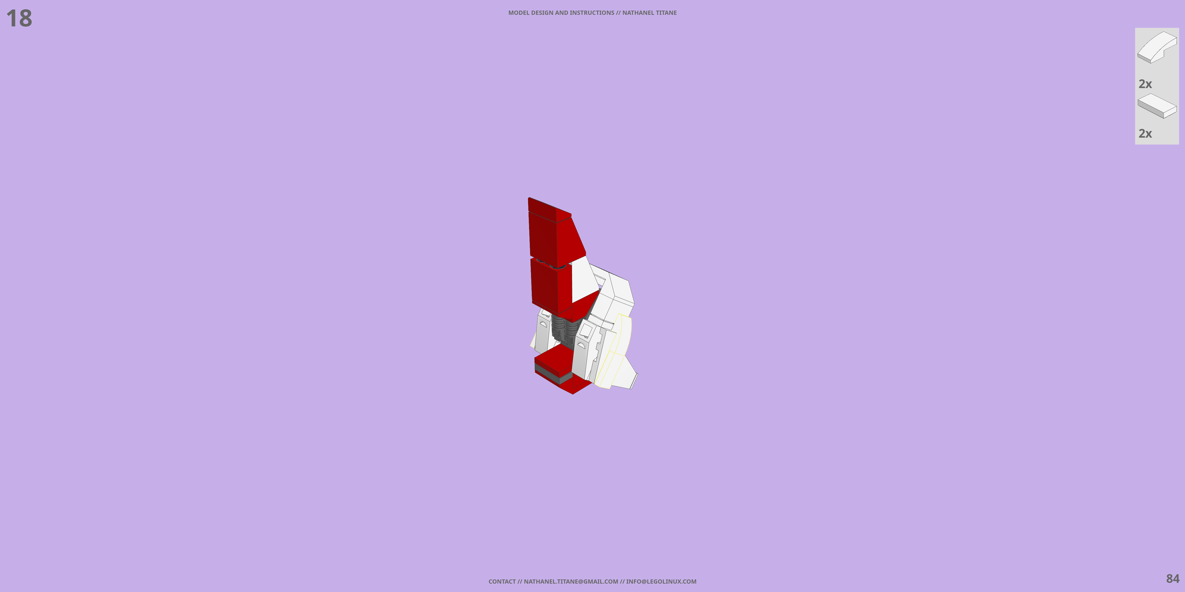 ZGMF-X56S IMPULSE // IMPULSE LEGO® MOC - Instruction Sample - Page 4