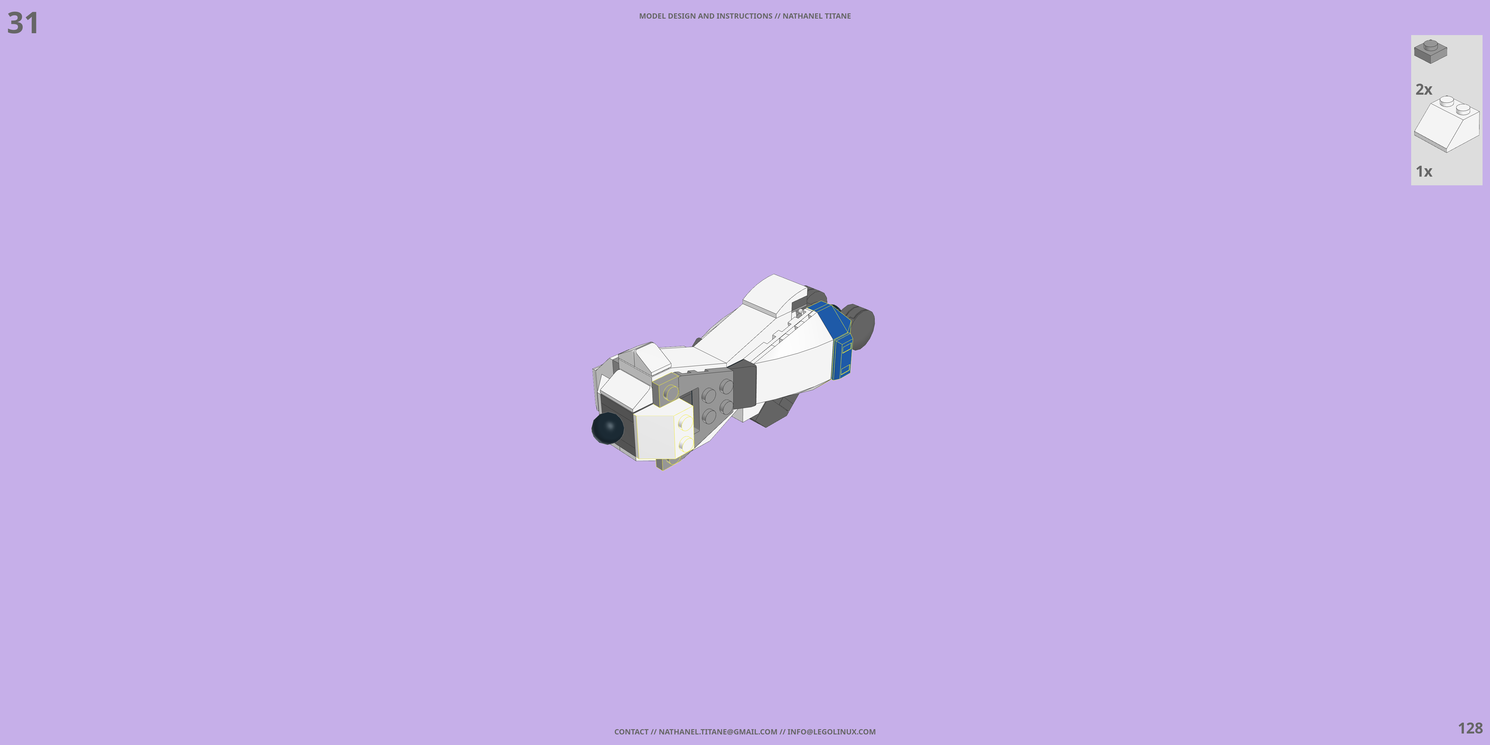 ZGMF-X56S IMPULSE // IMPULSE LEGO® MOC - Instruction Sample - Page 5