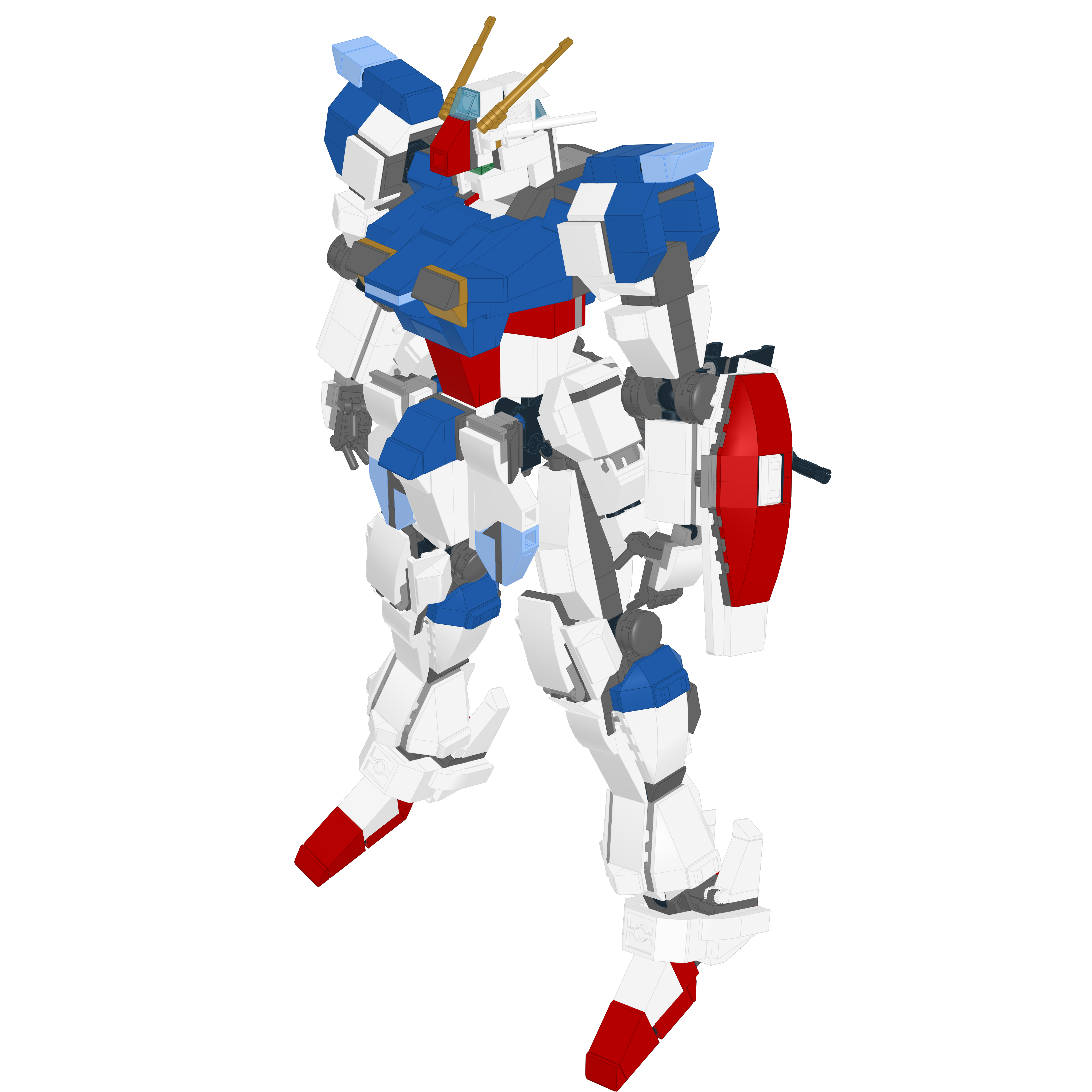 ZGMF-X56S IMPULSE // BLAST LEGO® MOC - IMPULSE
