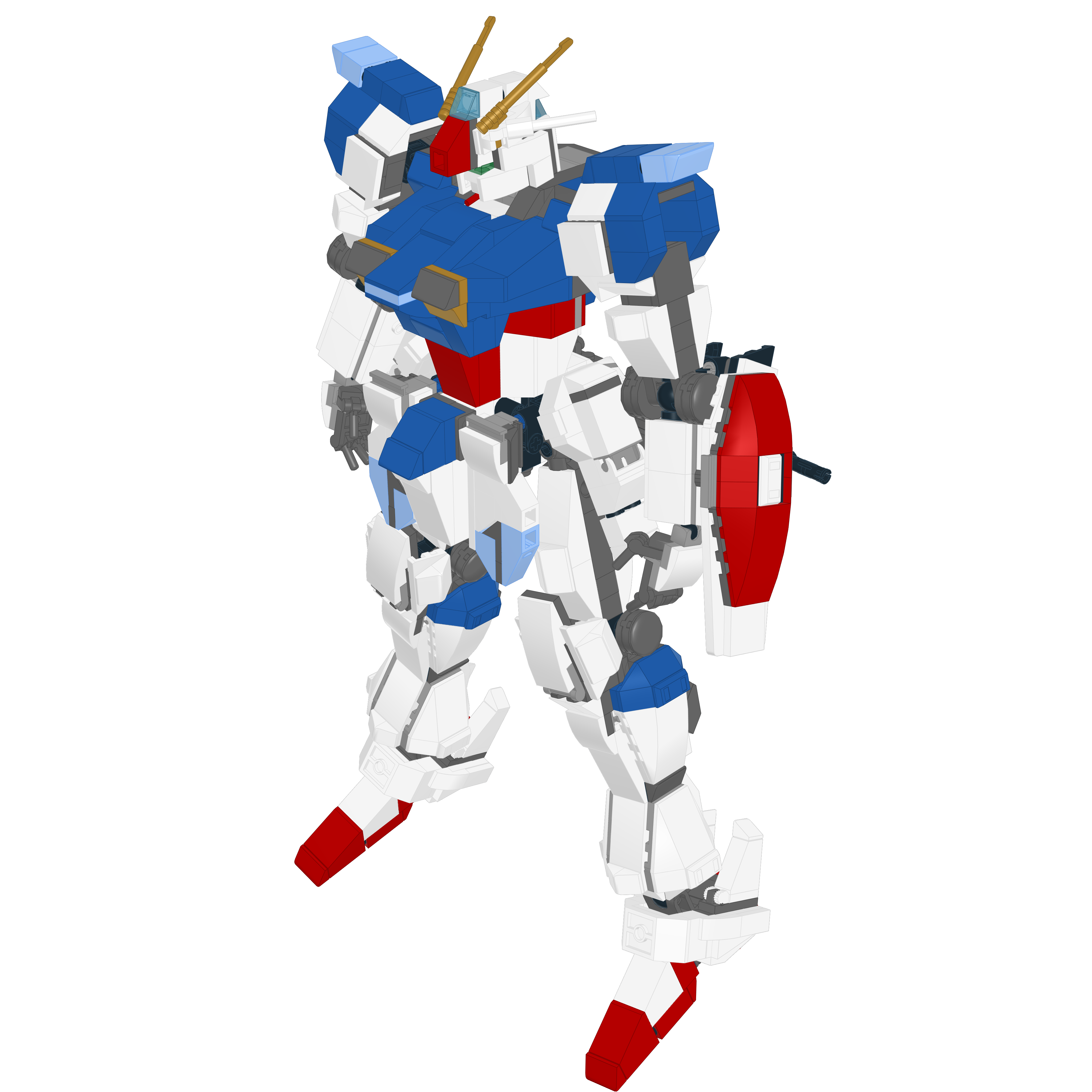 ZGMF-X56S IMPULSE // FORCE LEGO® MOC - IMPULSE