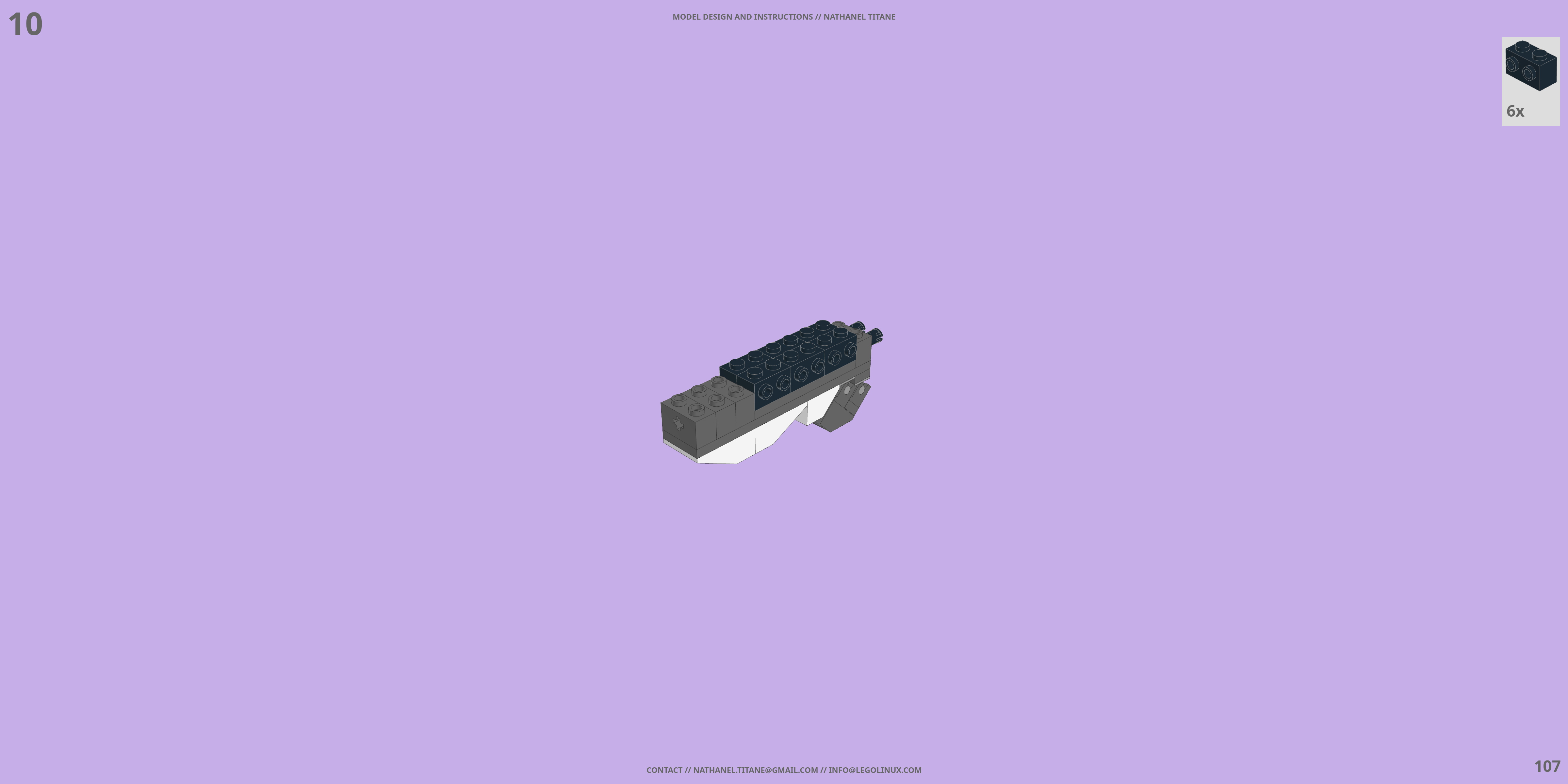 ZGMF-X56S IMPULSE // SWORD LEGO® MOC - Instruction Sample - Page 4