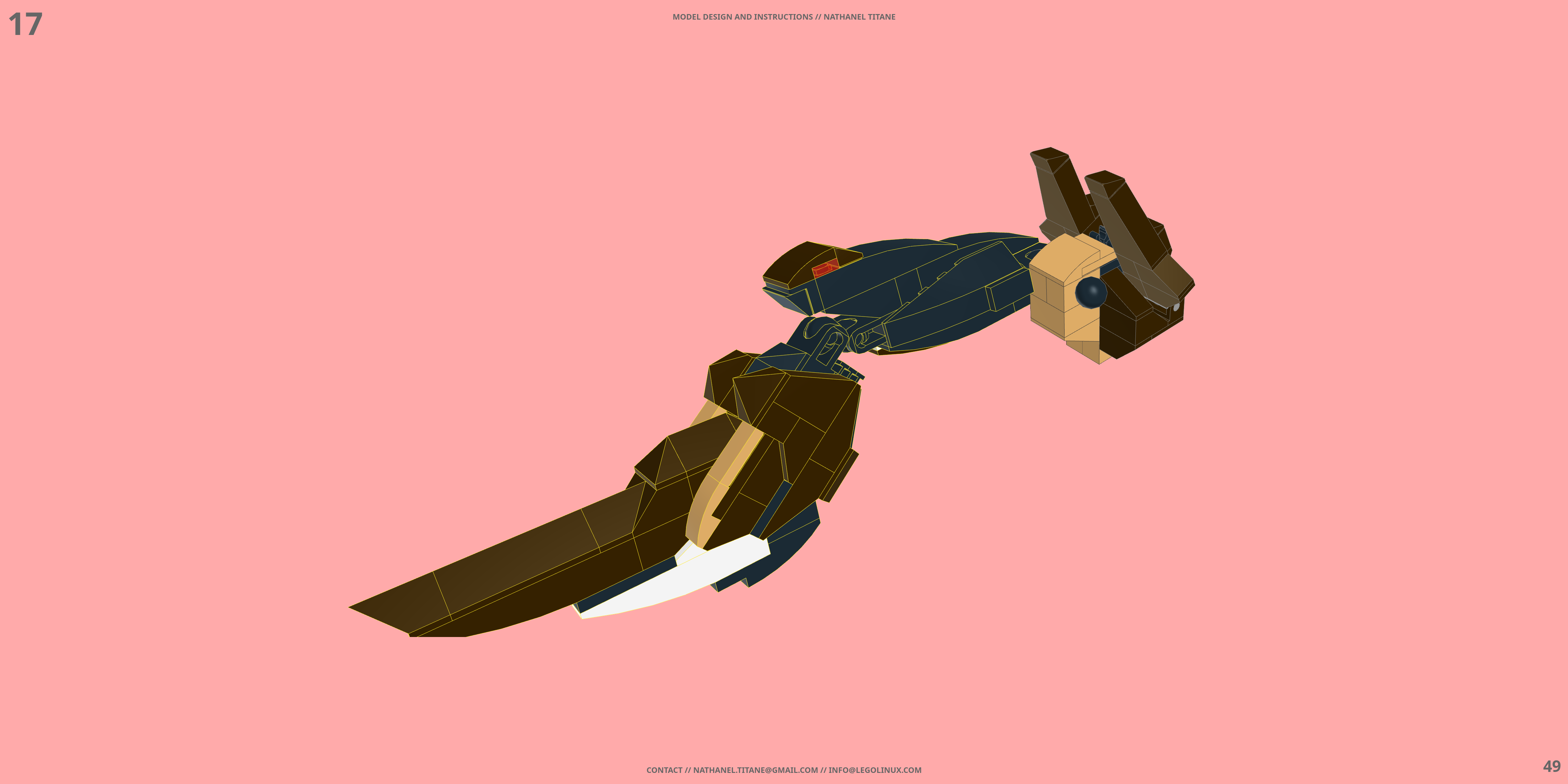 ANUBIS LEGO® MOC - Instruction Sample - Page 3
