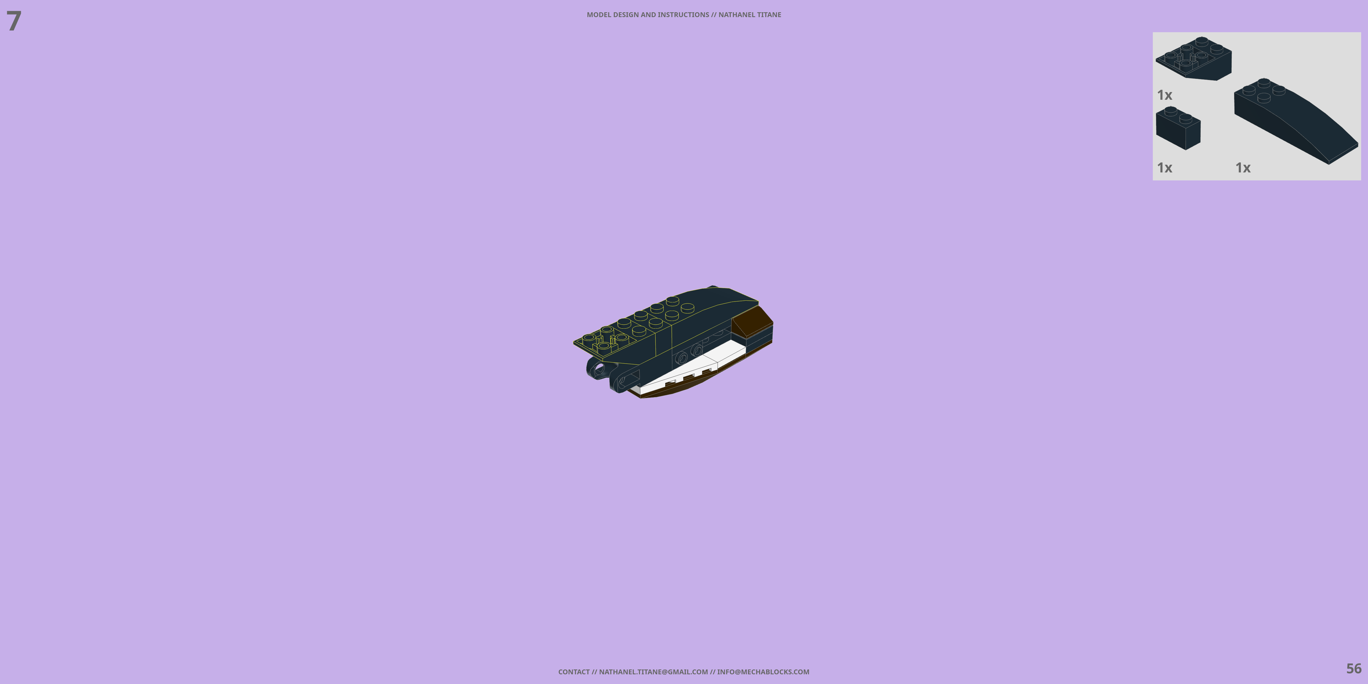 ANUBIS LEGO® MOC - Instruction Sample - Page 3