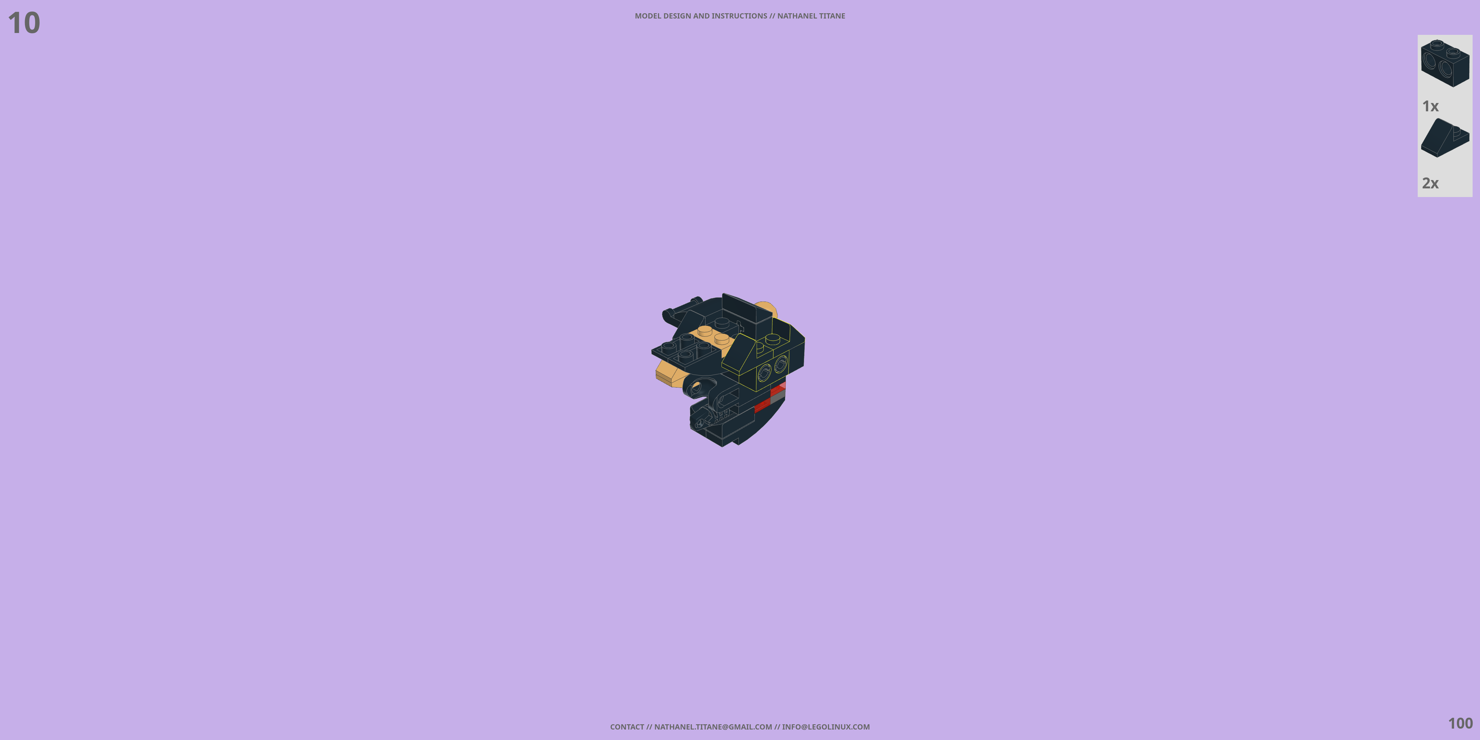 ANUBIS LEGO® MOC - Instruction Sample - Page 5