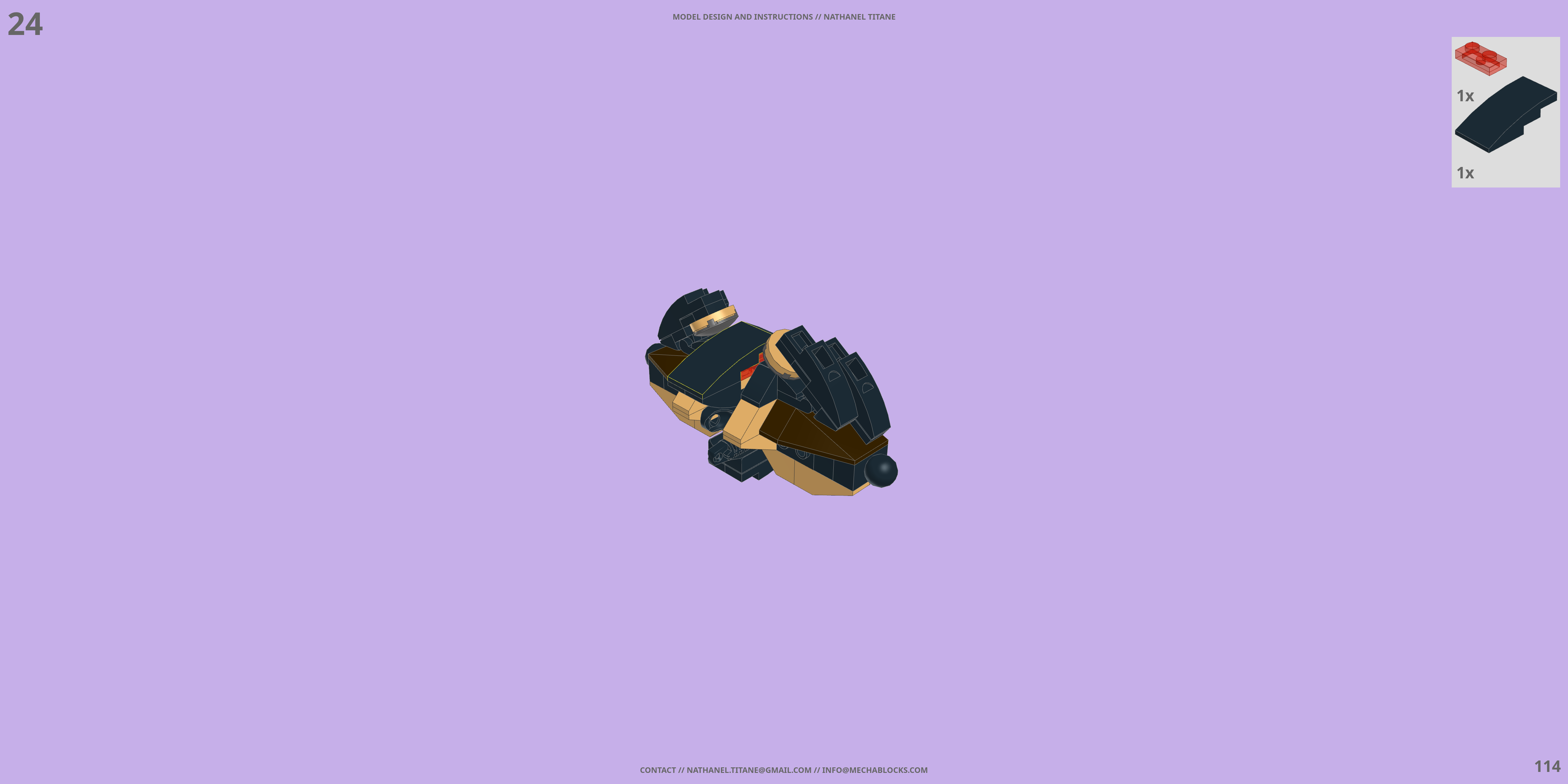 ANUBIS LEGO® MOC - Instruction Sample - Page 5