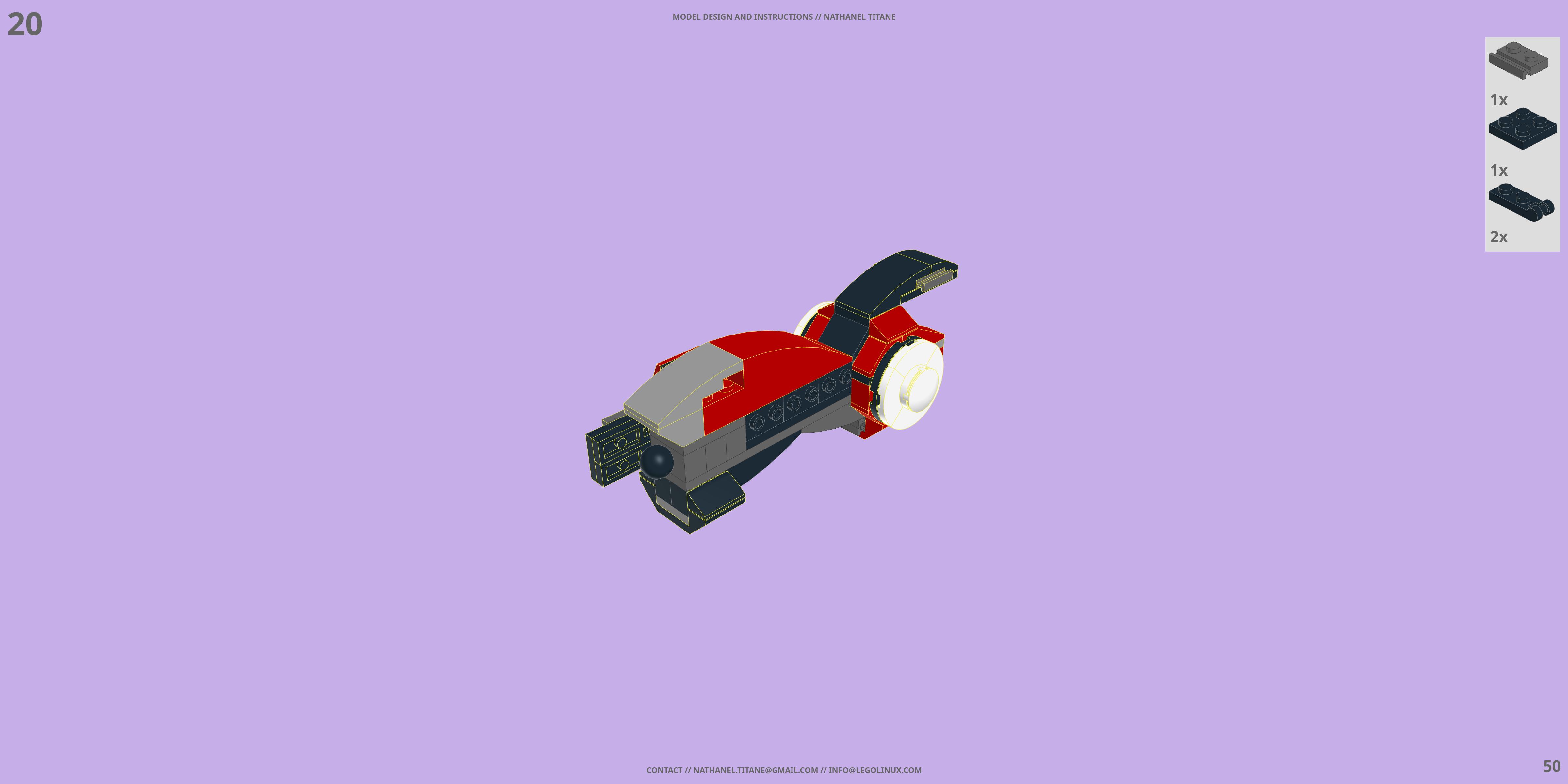 QUEADLUUN RAU LEGO® MOC - Instruction Sample - Page 4