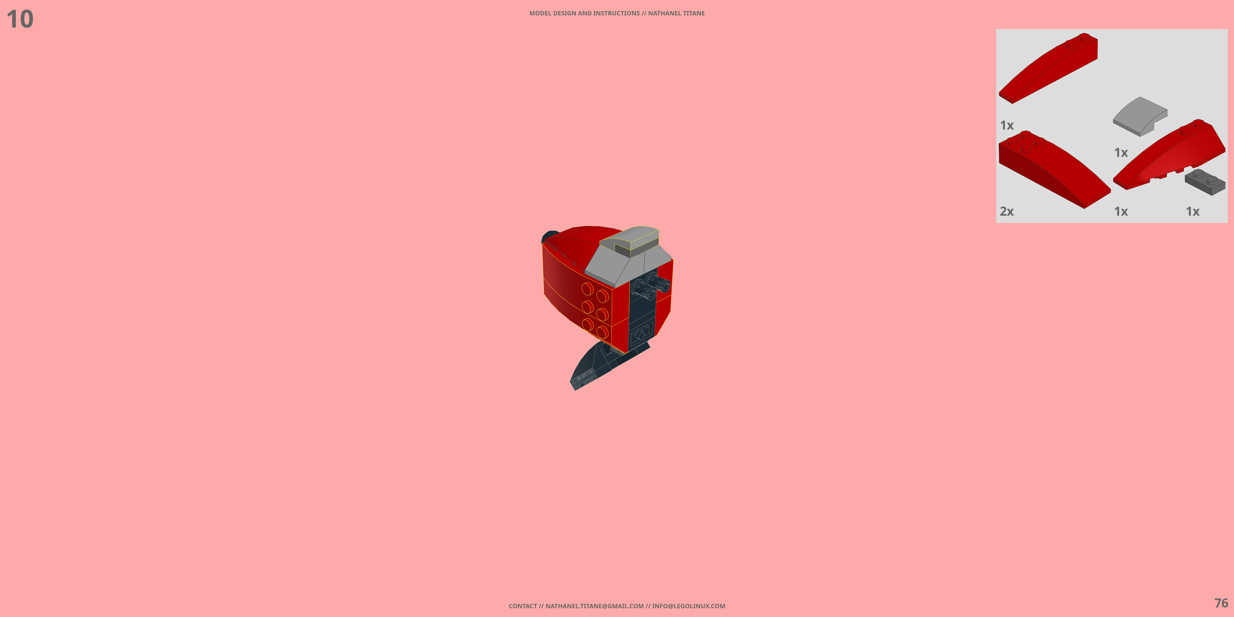 QUEADLUUN RAU LEGO® MOC - Instruction Sample - Page 5