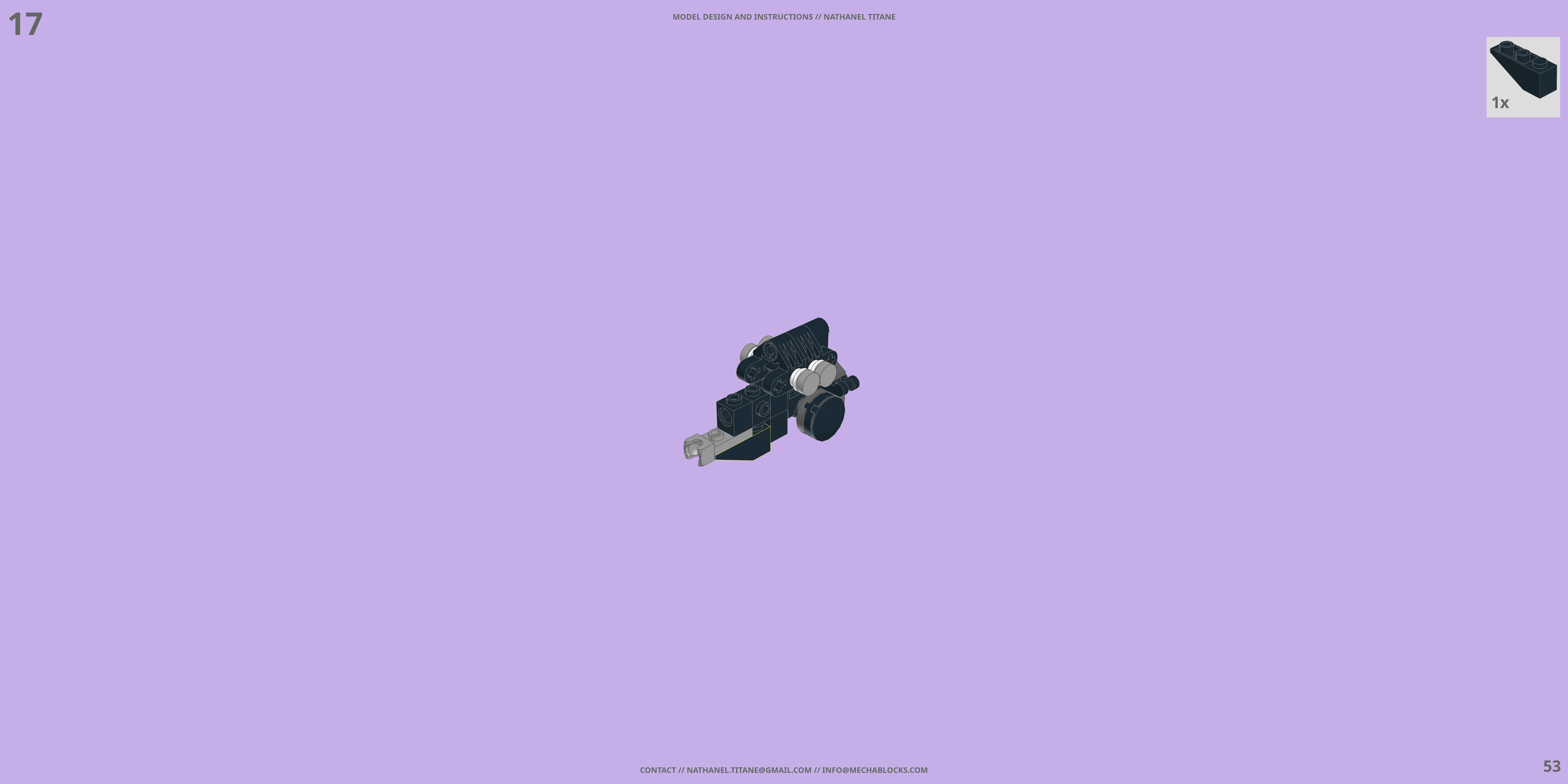 REFX-TN-21 KITSUNE LEGO® MOC - Instruction Sample - Page 2