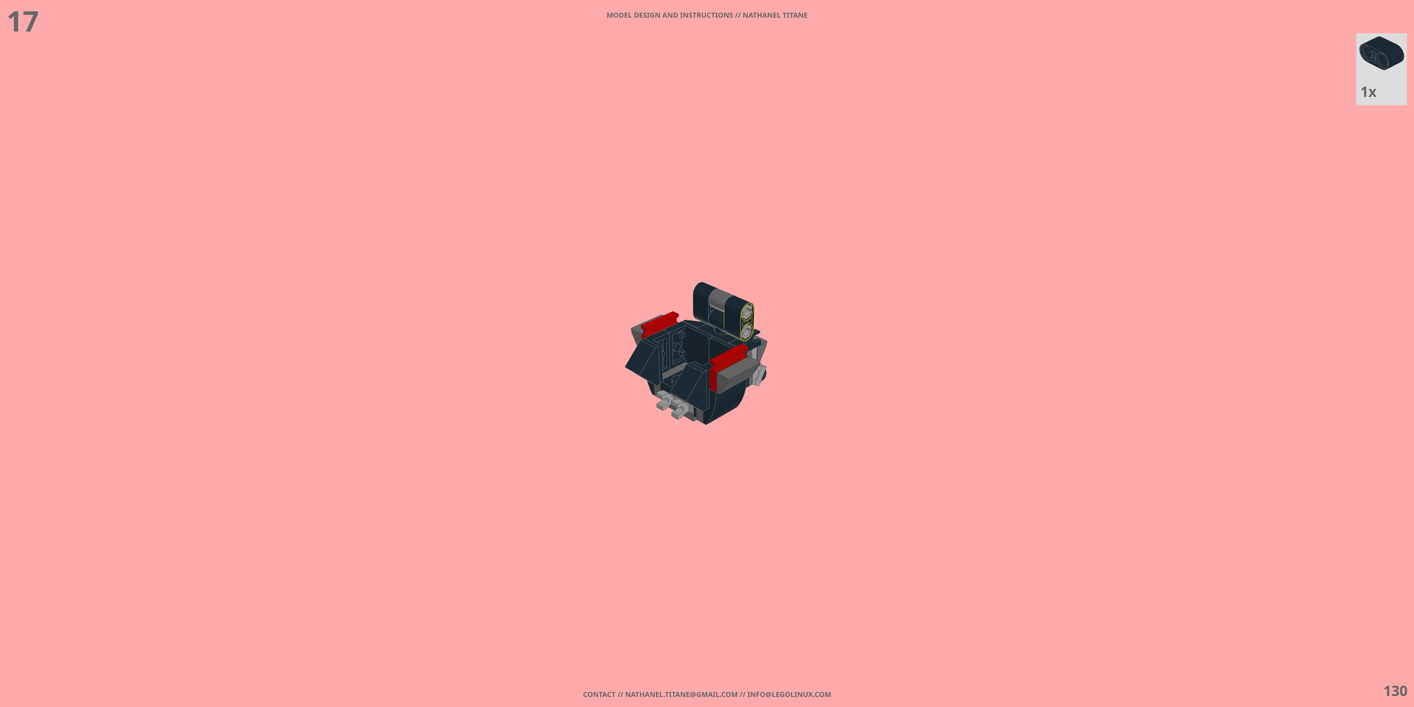 REFX-TN-21 KITSUNE LEGO® MOC - Instruction Sample - Page 5
