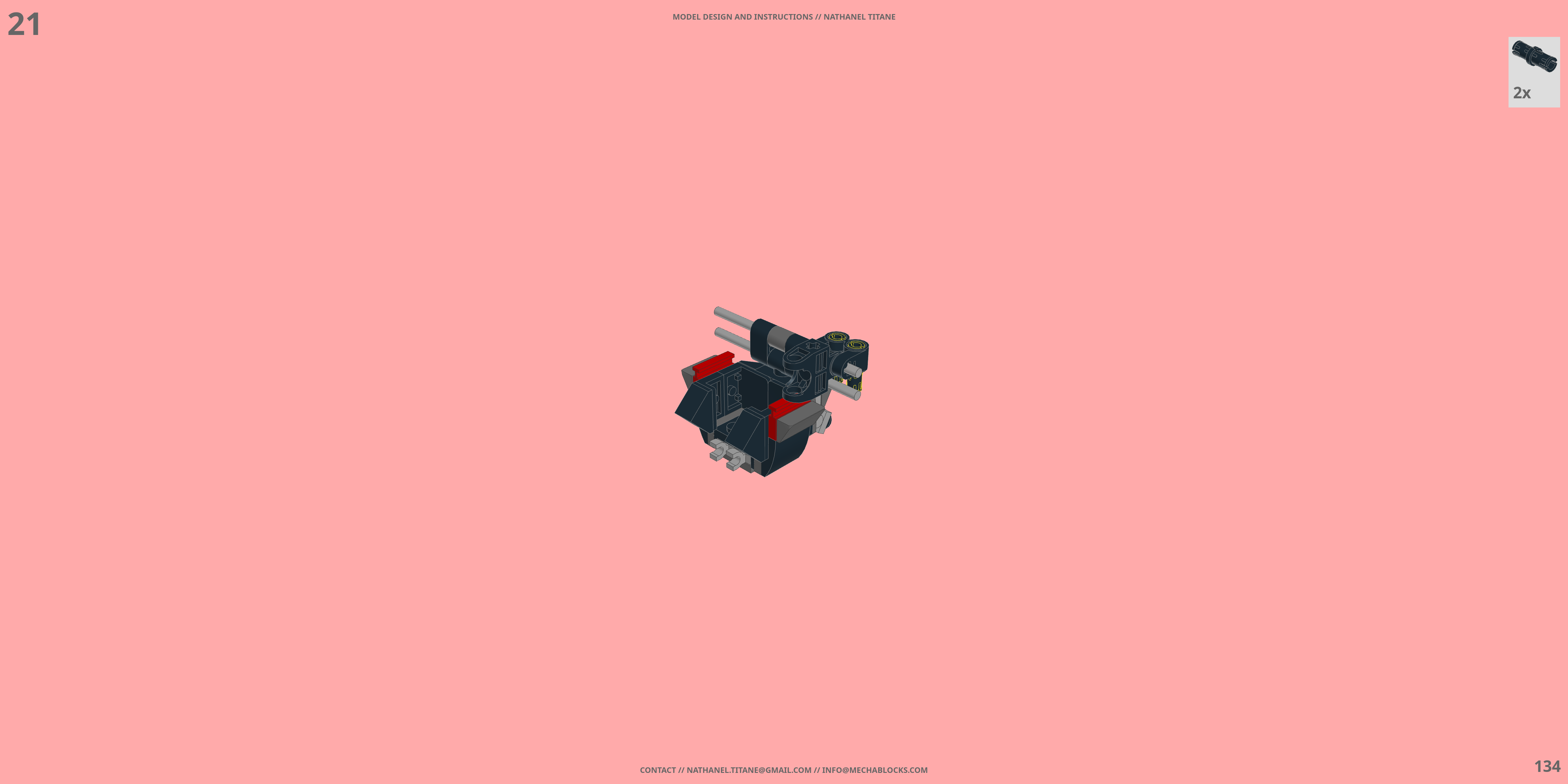 REFX-TN-21 KITSUNE LEGO® MOC - Instruction Sample - Page 5
