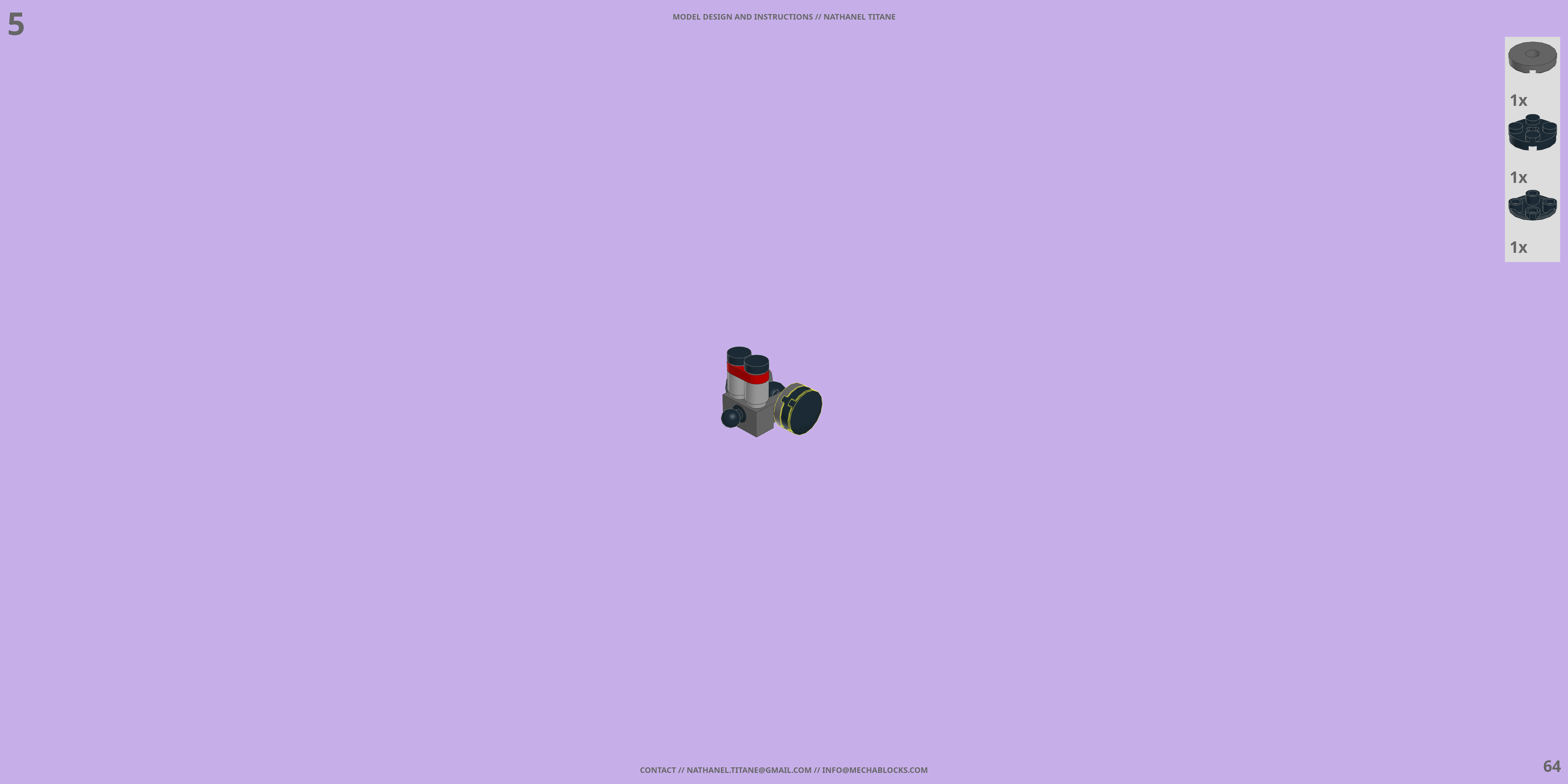 REFX-TN-33 SUZUME LEGO® MOC - Instruction Sample - Page 2