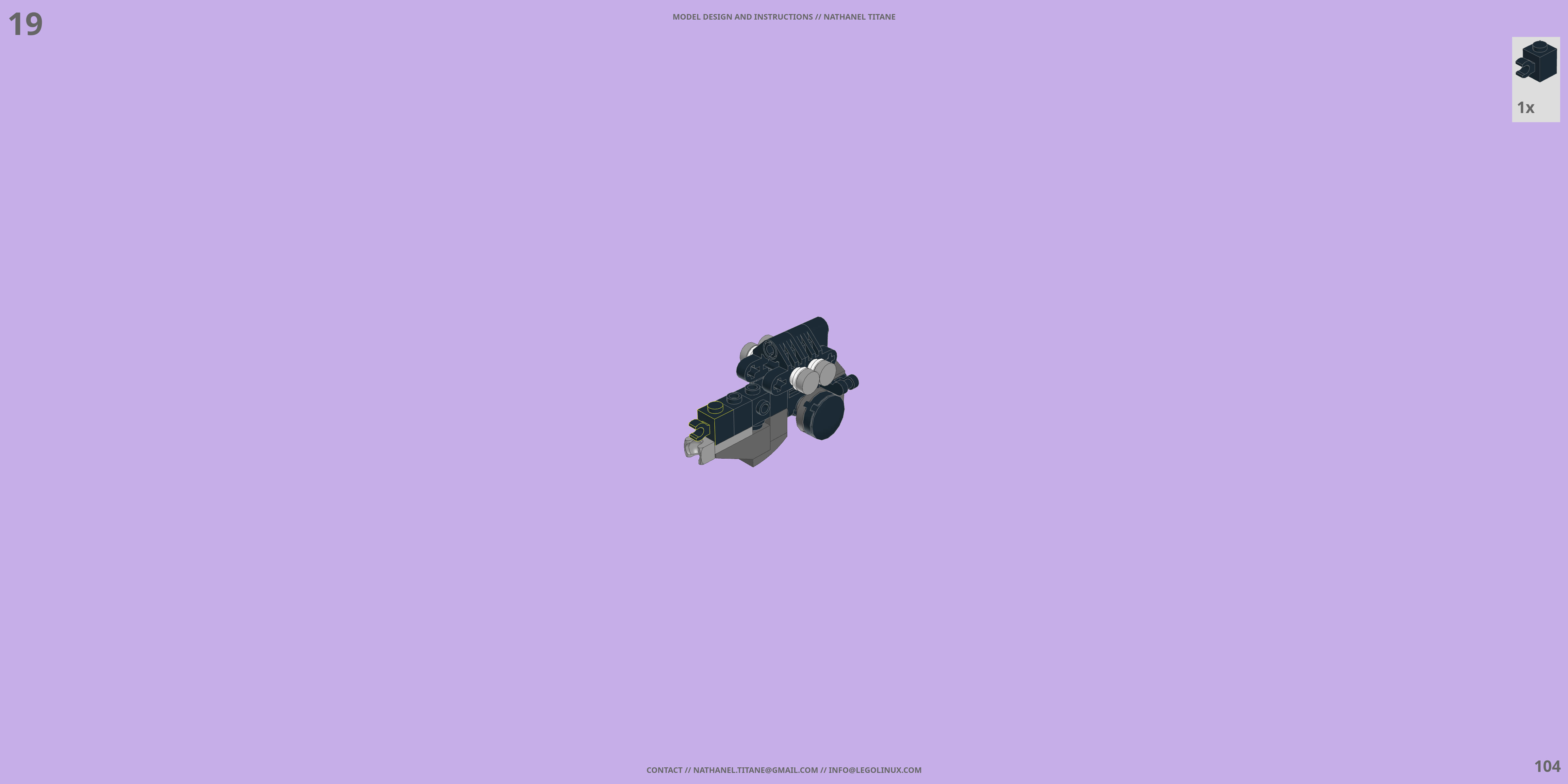 REFX-TN-33 SUZUME LEGO® MOC - Instruction Sample - Page 4