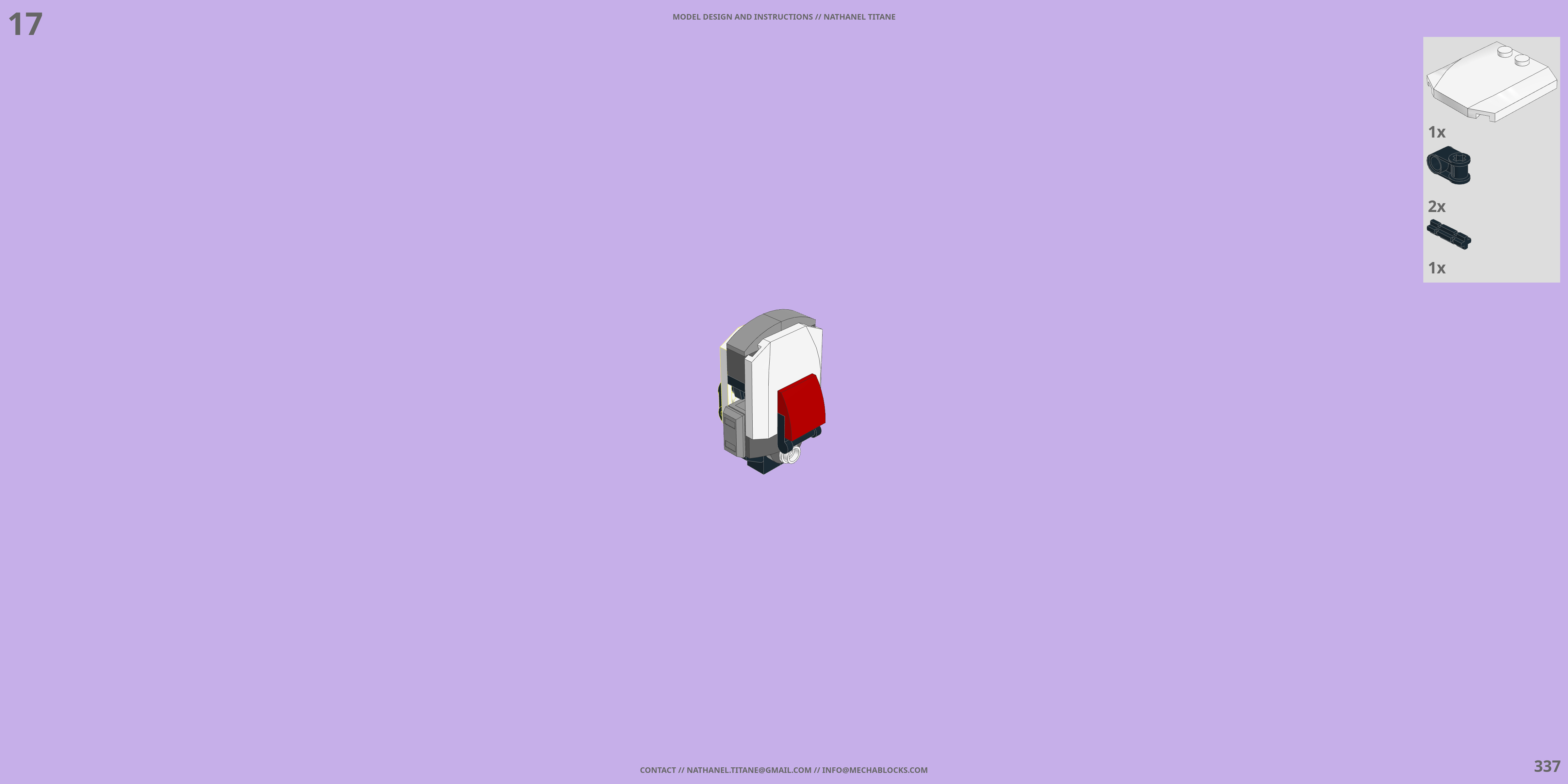 REFX-TN-33 SUZUME LEGO® MOC - Instruction Sample - Page 6
