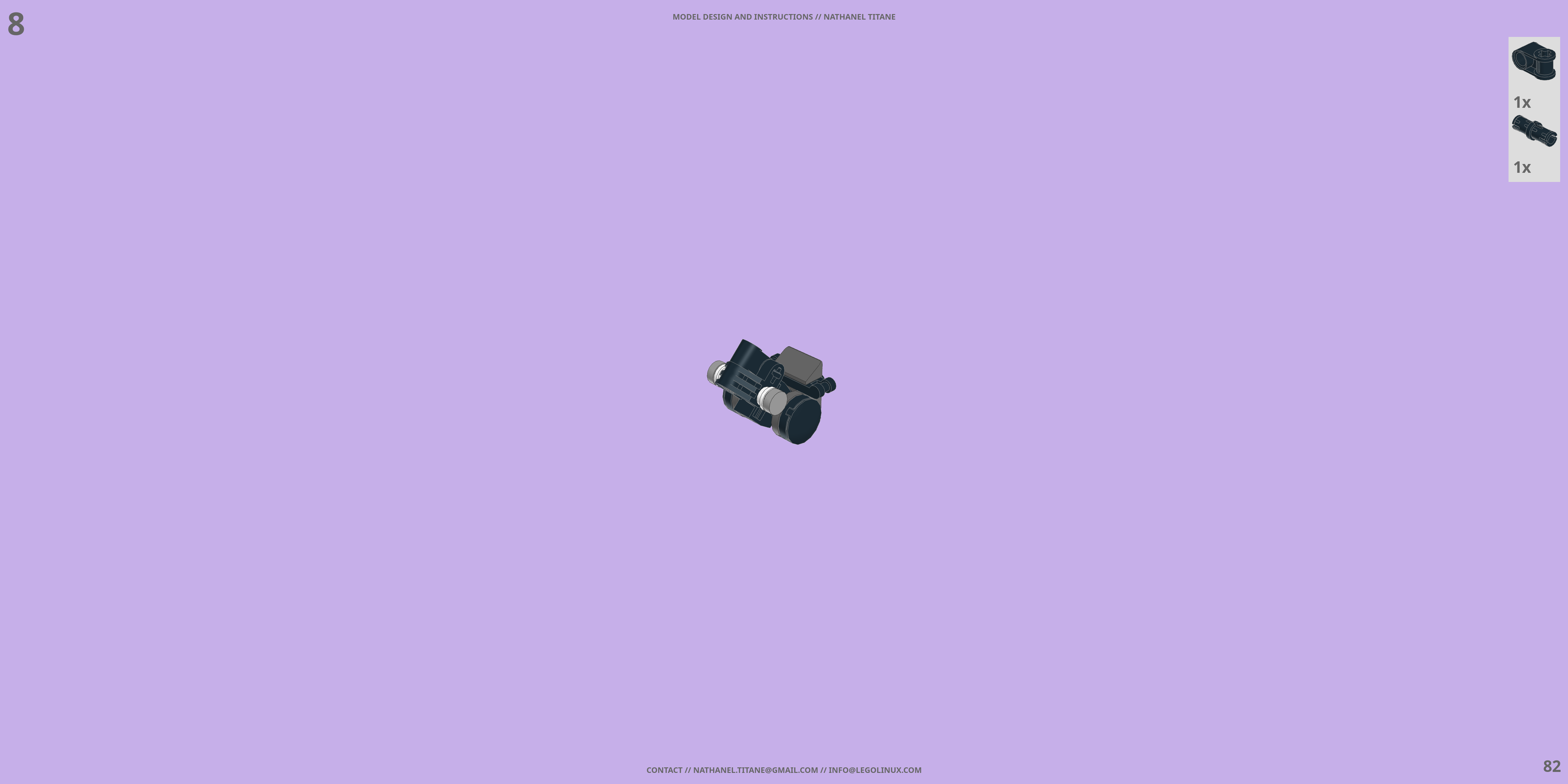 REFX-TN-67 FUKUROU LEGO® MOC - Instruction Sample - Page 4