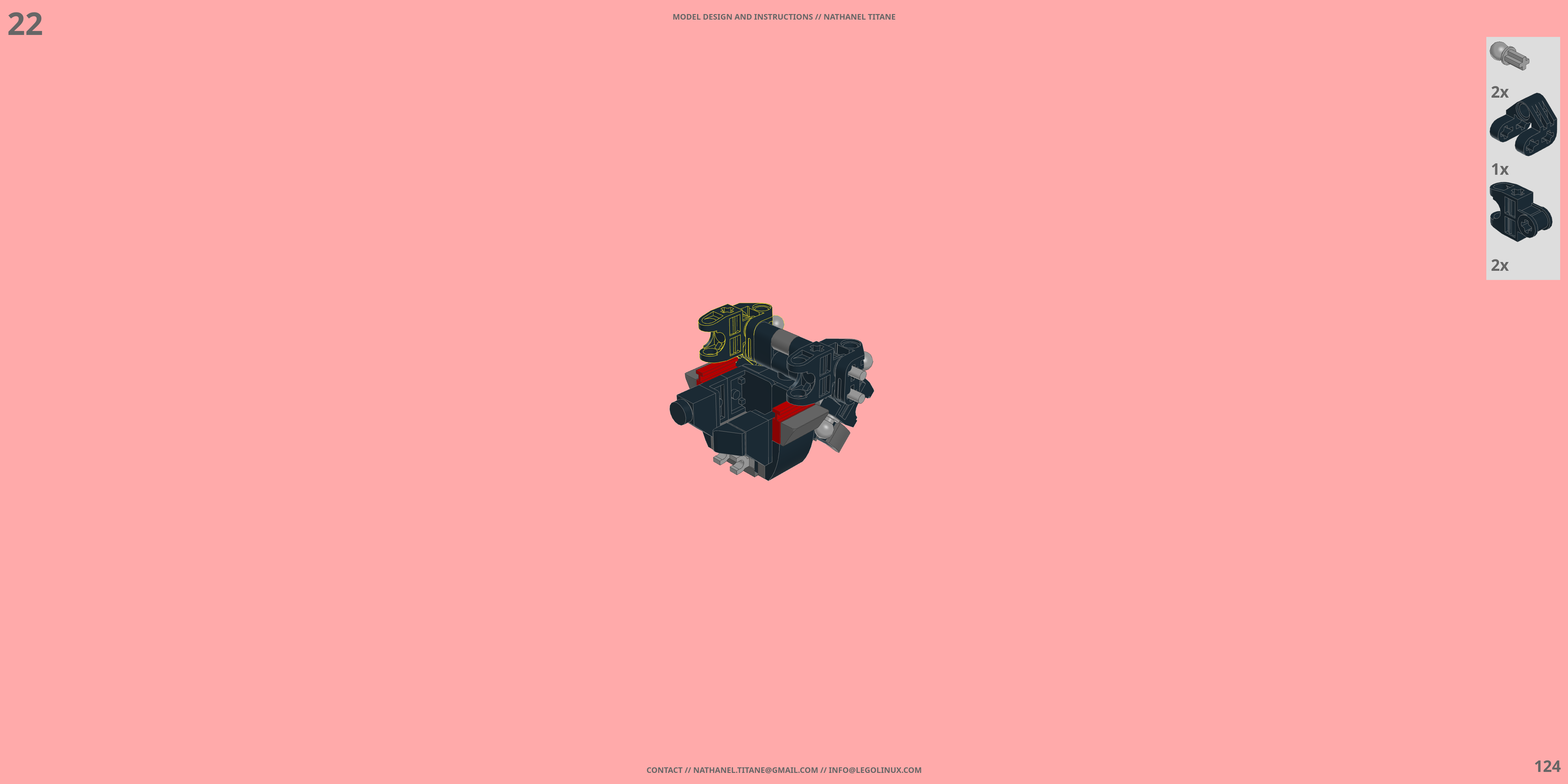 REFX-TN-67 FUKUROU LEGO® MOC - Instruction Sample - Page 5