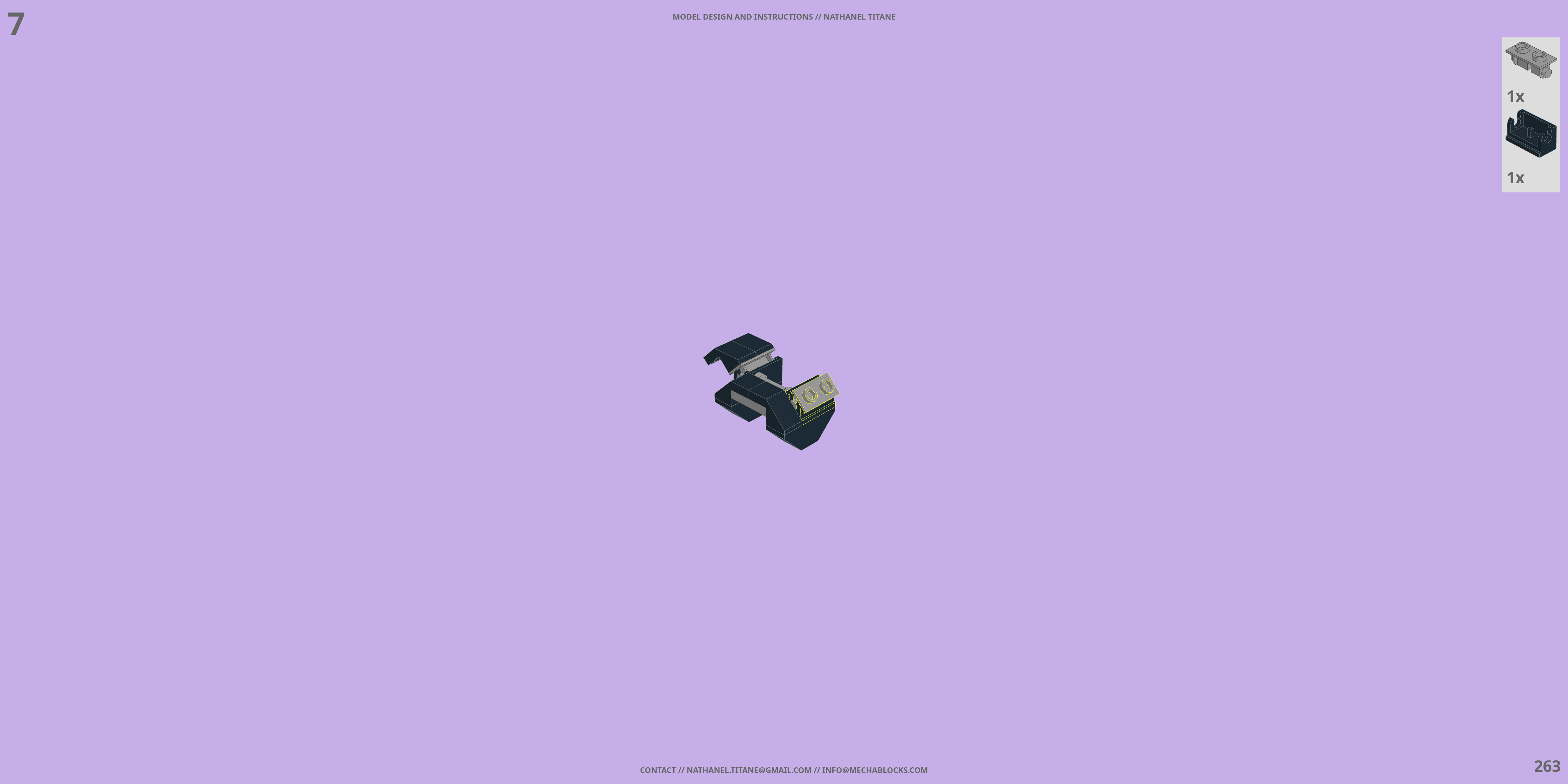 REFX-TN-67 FUKUROU LEGO® MOC - Instruction Sample - Page 6