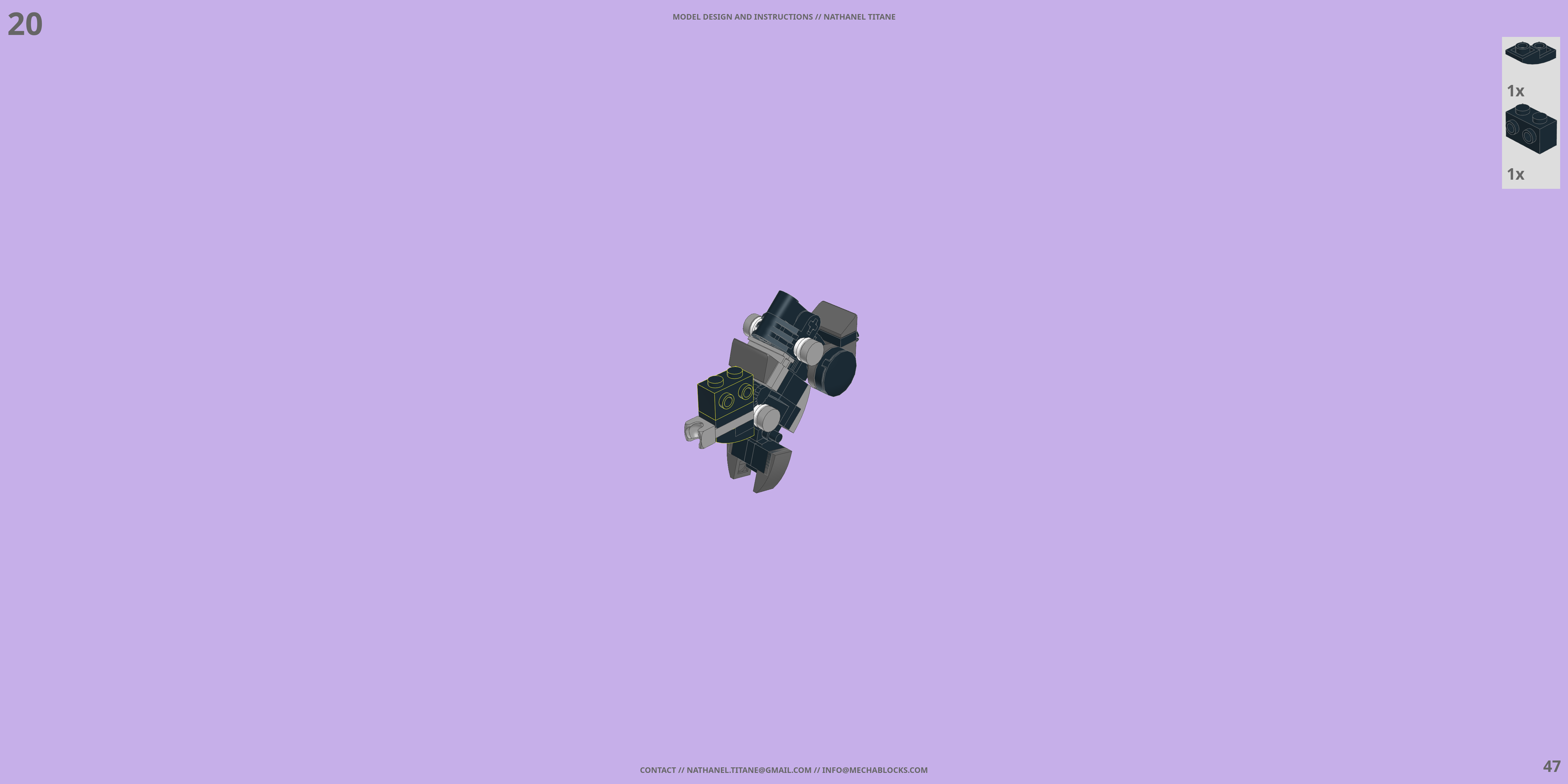 REFX-TN-86 KOUMORI LEGO® MOC - Instruction Sample - Page 2