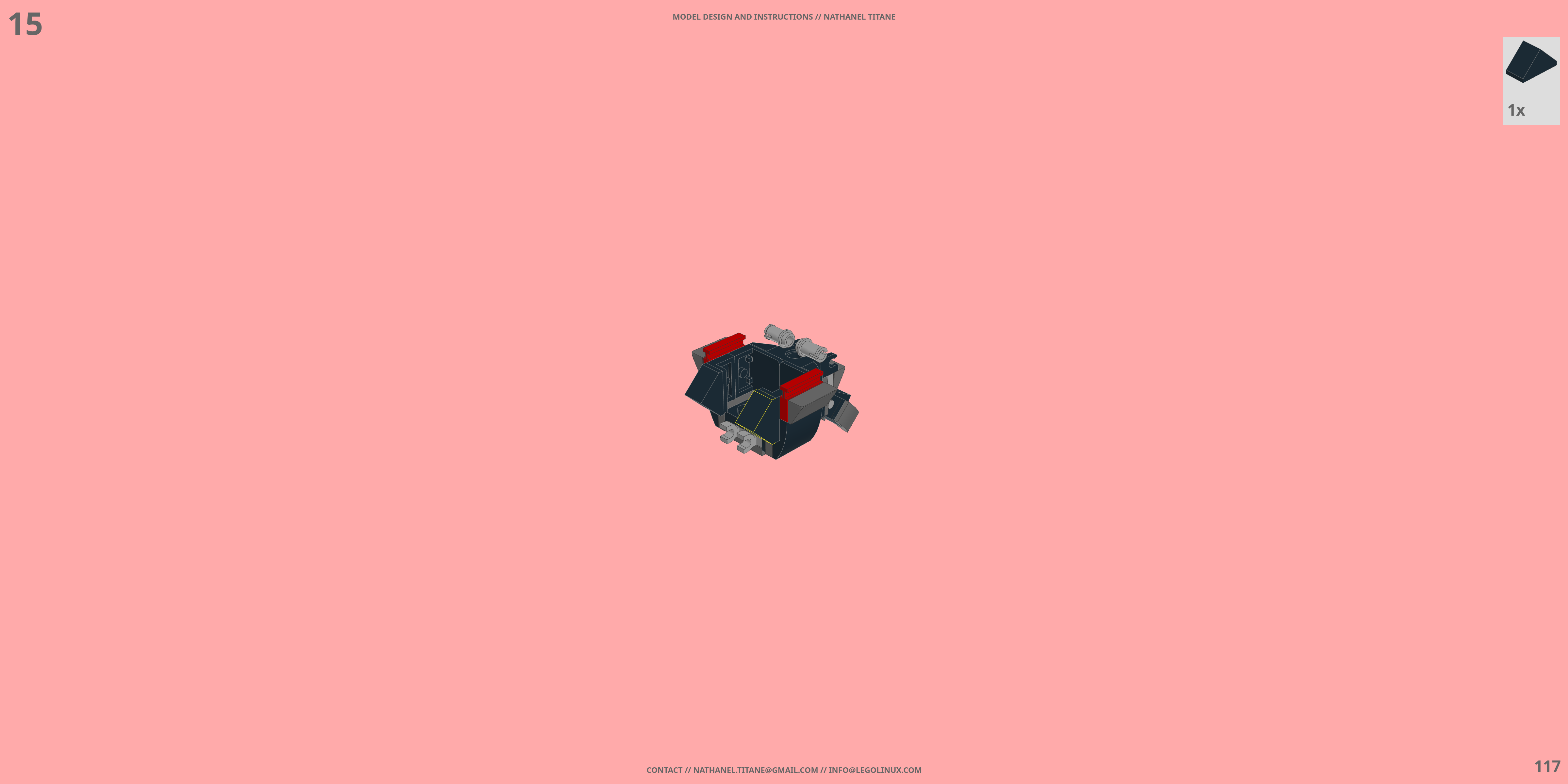 REFX-TN-86 KOUMORI LEGO® MOC - Instruction Sample - Page 5