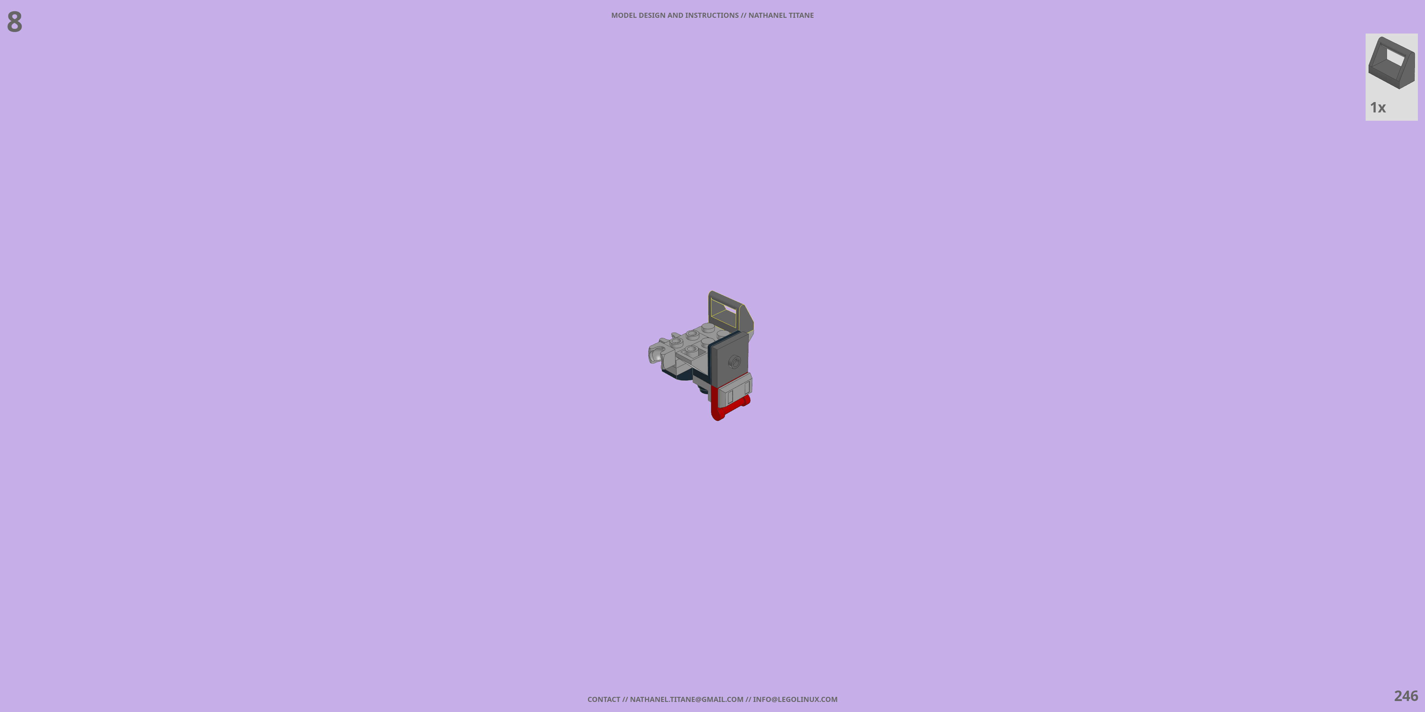 REFX-TN-86 KOUMORI LEGO® MOC - Instruction Sample - Page 6