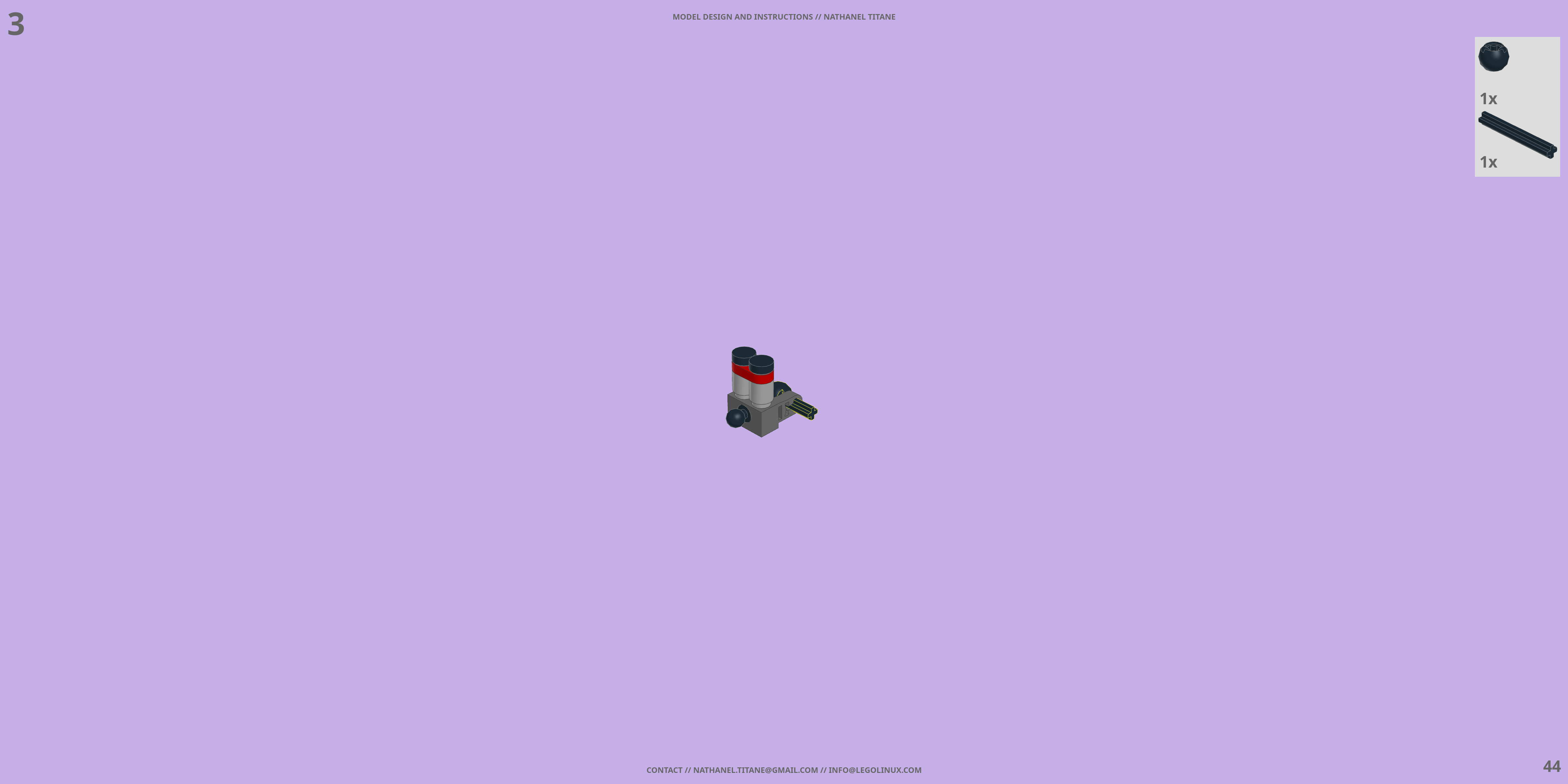 REFX-TN-99 JIGABACHI LEGO® MOC - Instruction Sample - Page 2