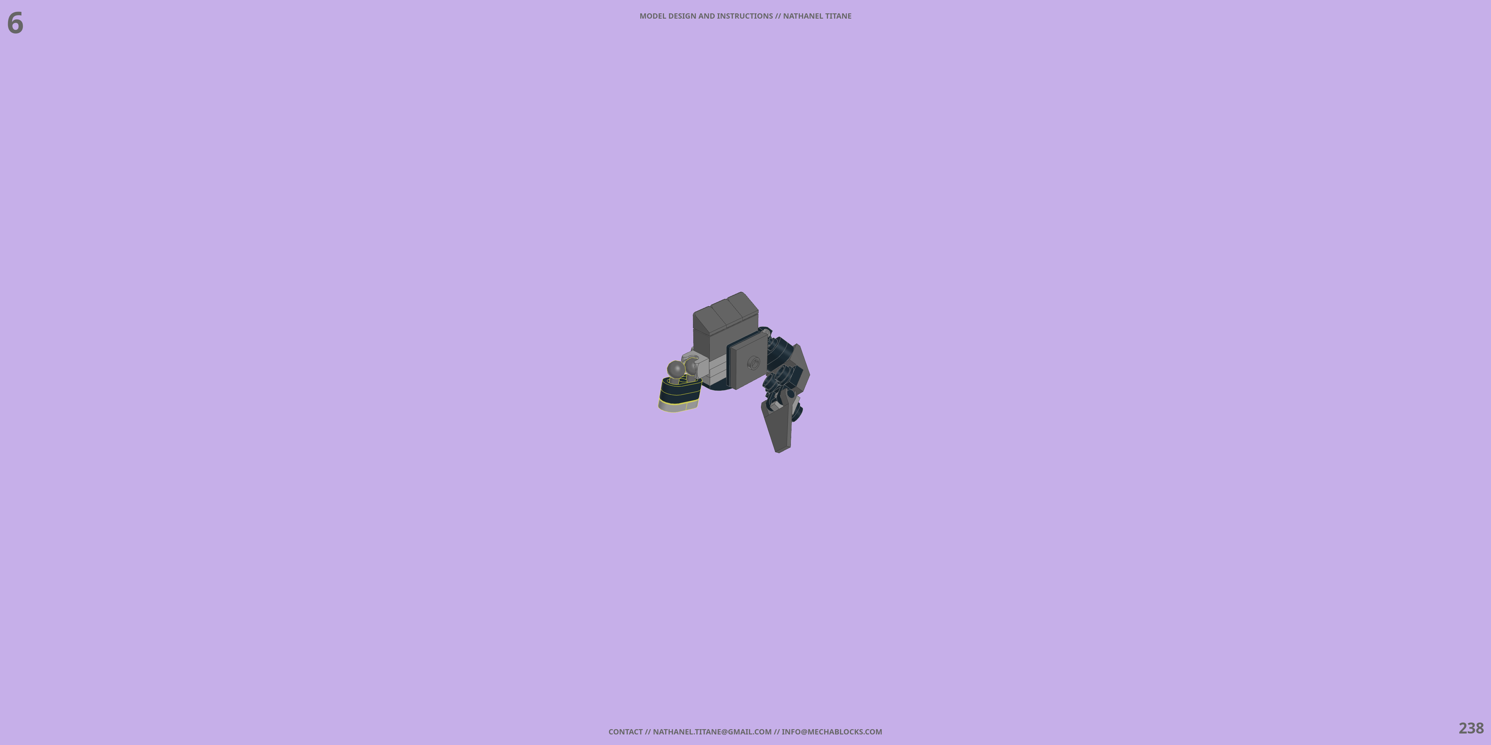 REFX-TN-99 JIGABACHI LEGO® MOC - Instruction Sample - Page 6